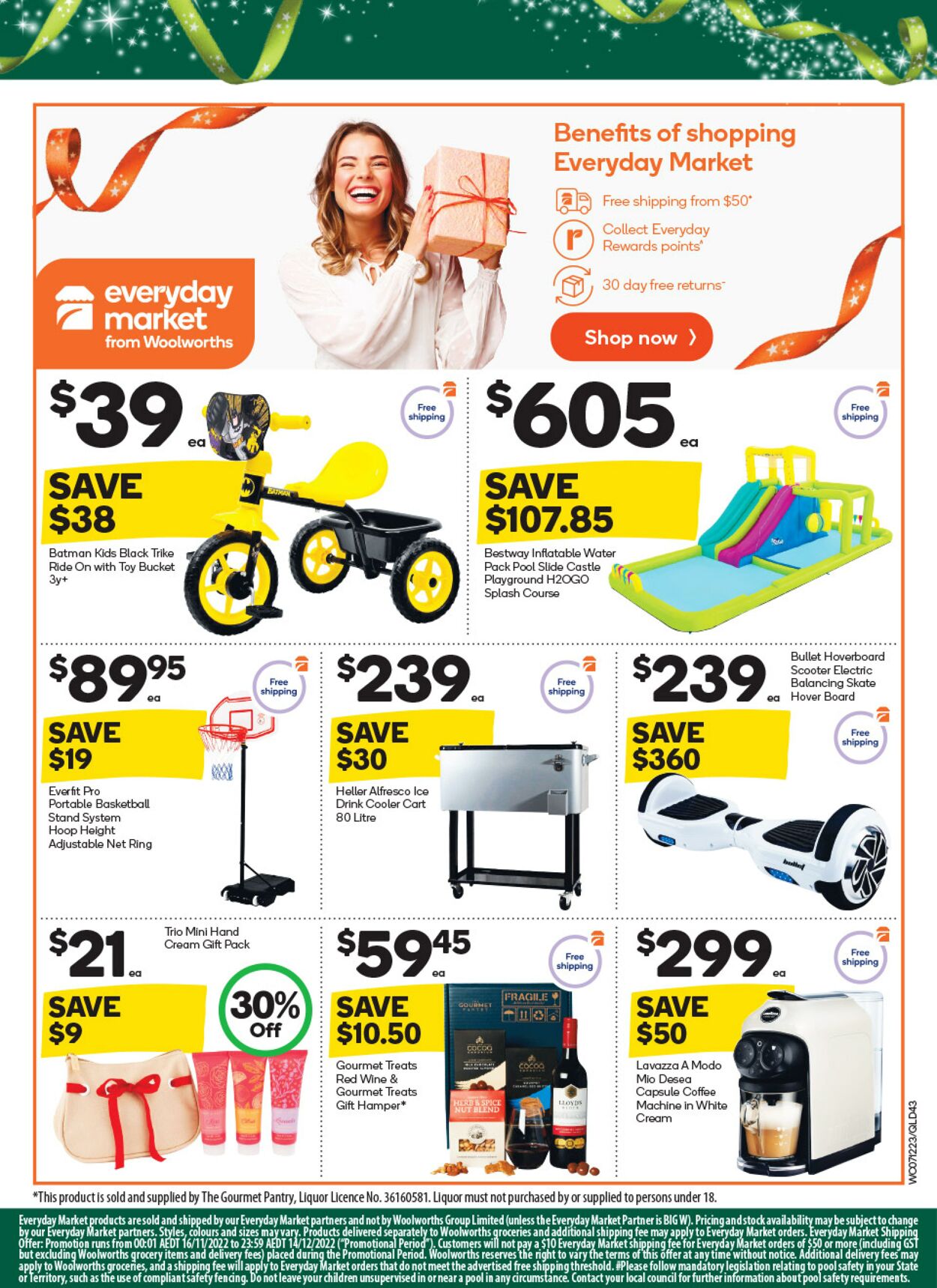 Catalogue Woolworths 07.12.2022 - 13.12.2022