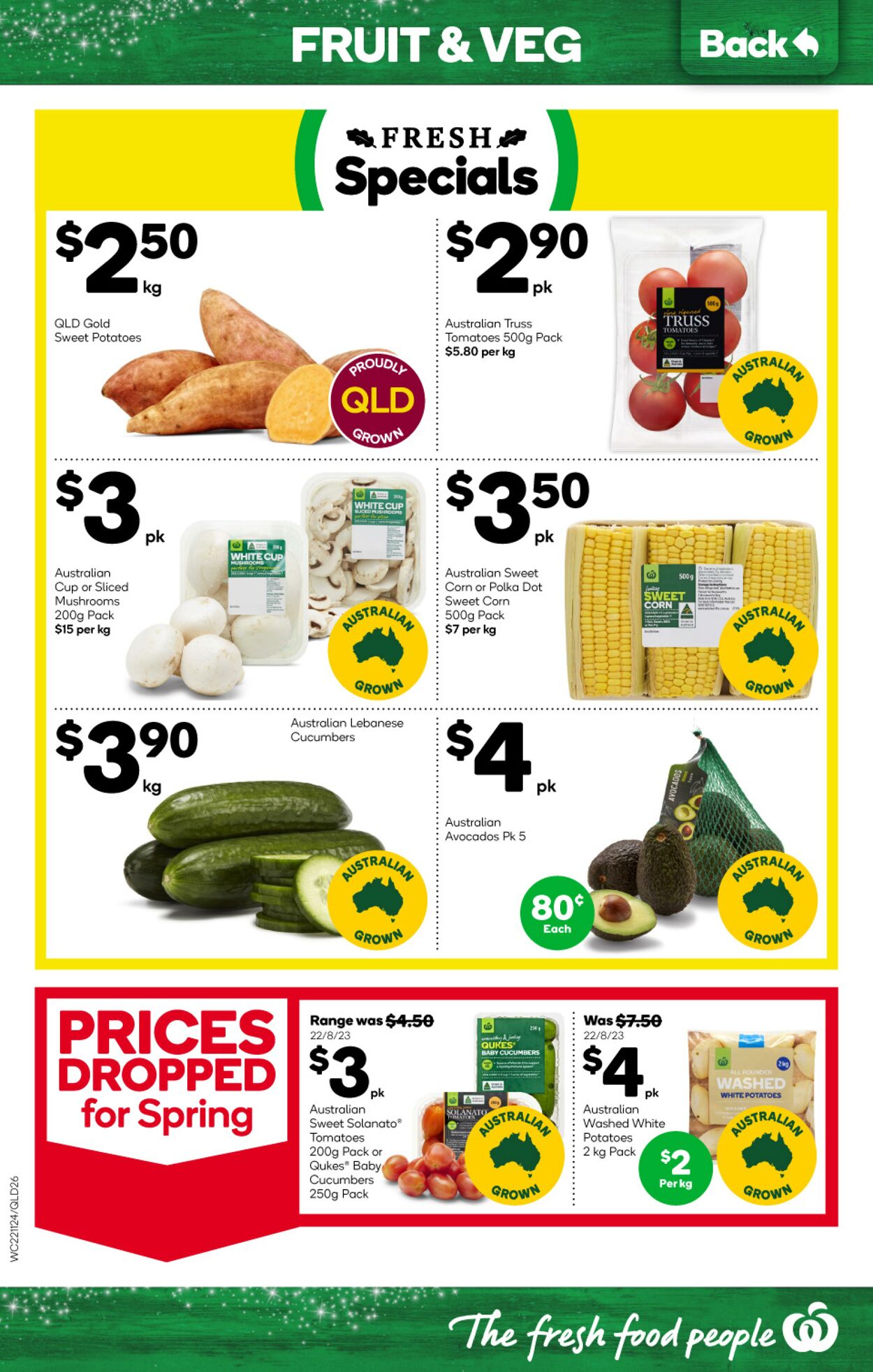 Catalogue Woolworths 22.11.2023 - 28.11.2023