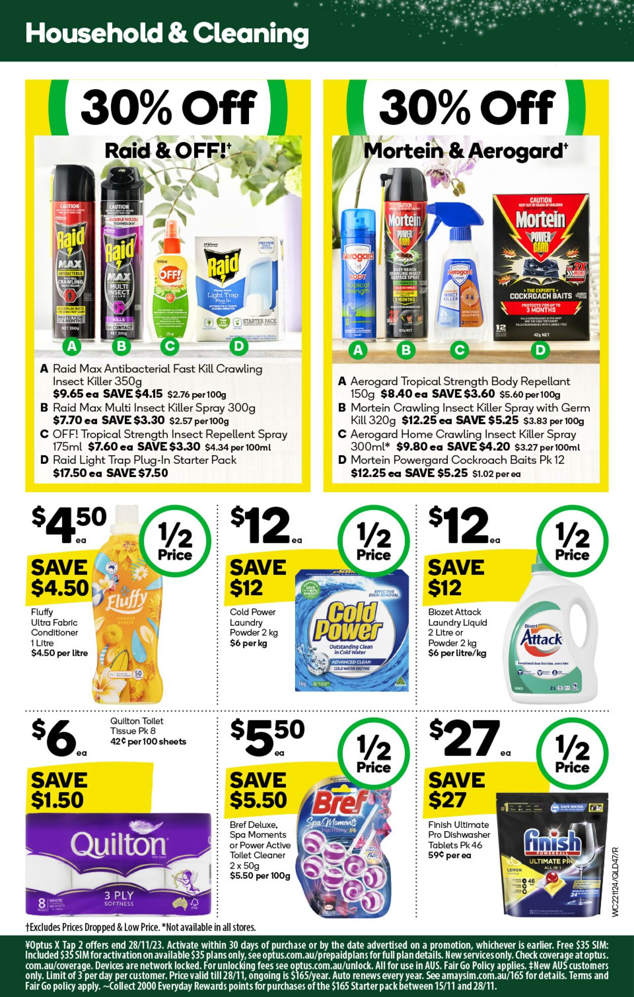 Catalogue Woolworths 22.11.2023 - 28.11.2023