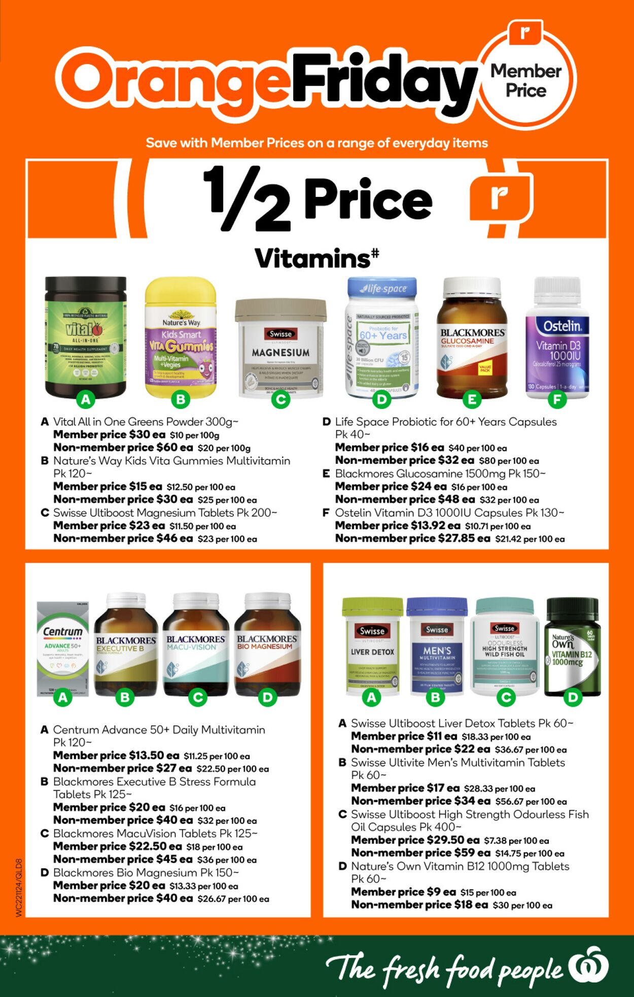 Catalogue Woolworths 22.11.2023 - 28.11.2023