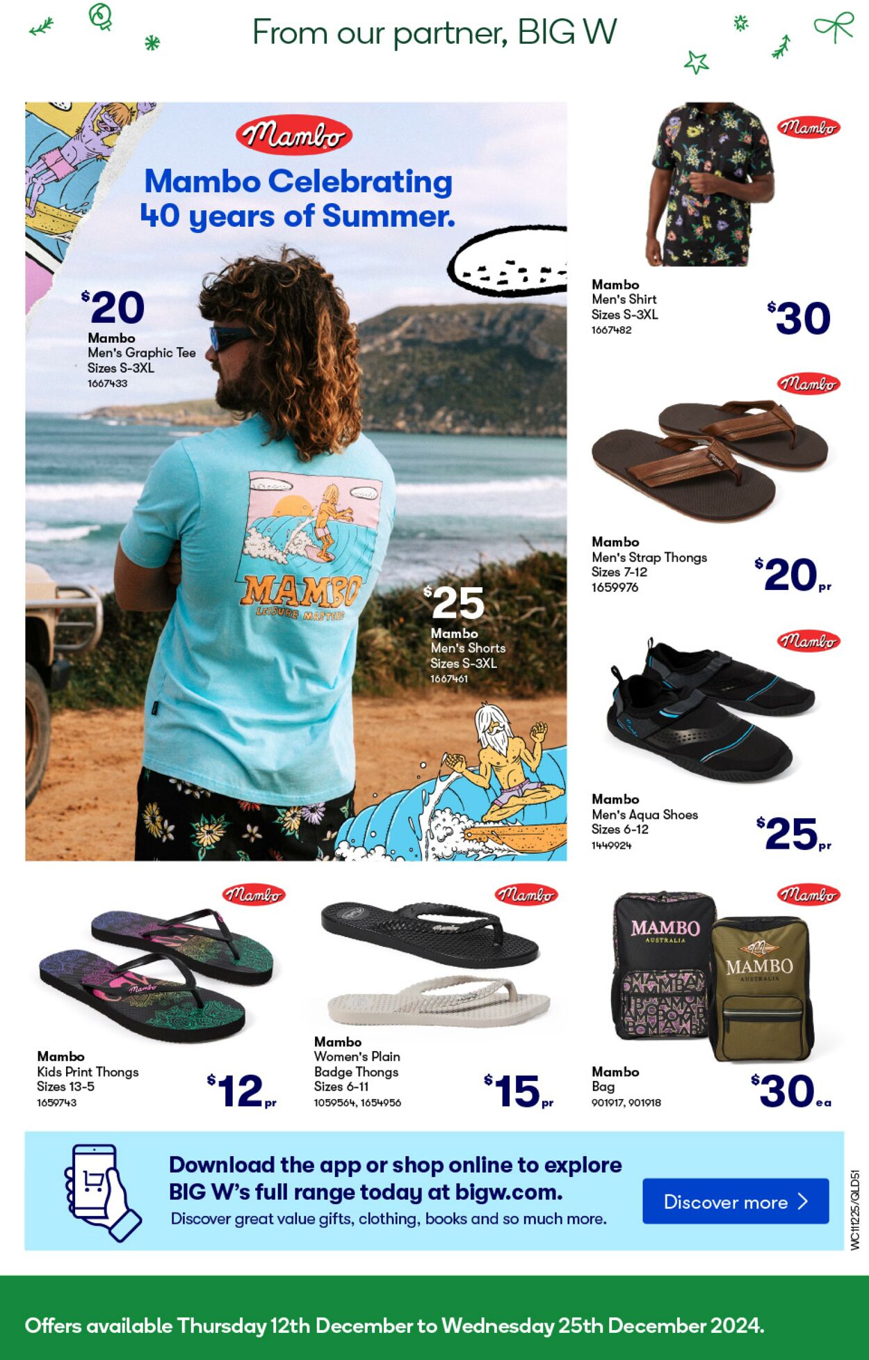 Catalogue Woolworths 11.12.2024 - 17.12.2024