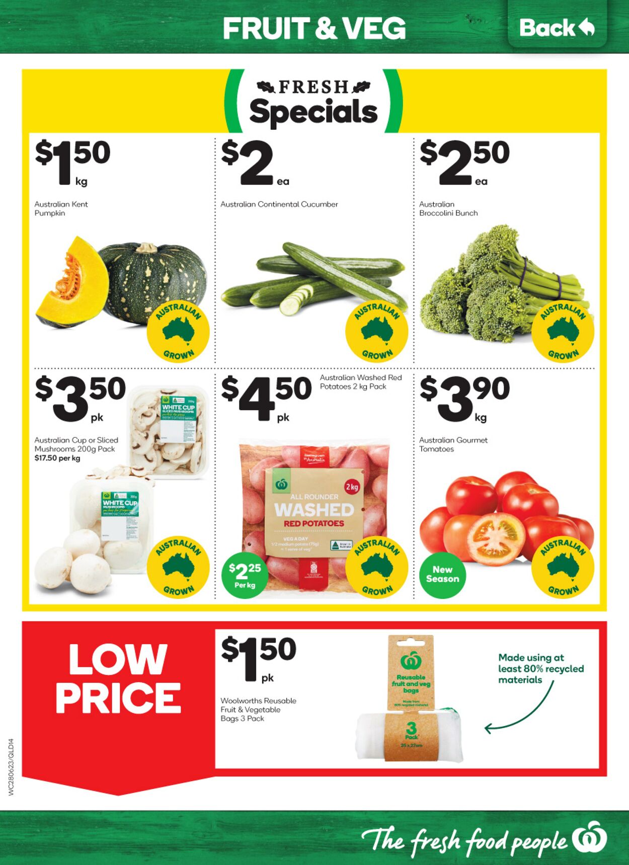 Catalogue Woolworths 28.06.2023 - 04.07.2023