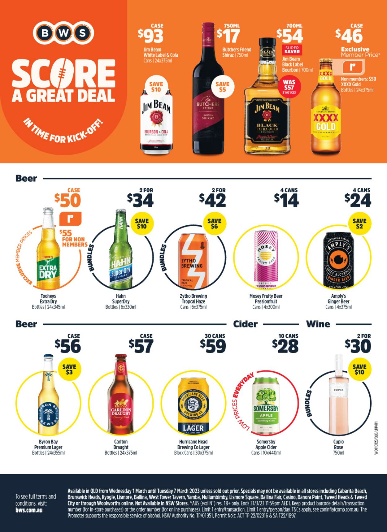 Catalogue Woolworths 01.03.2023 - 07.03.2023