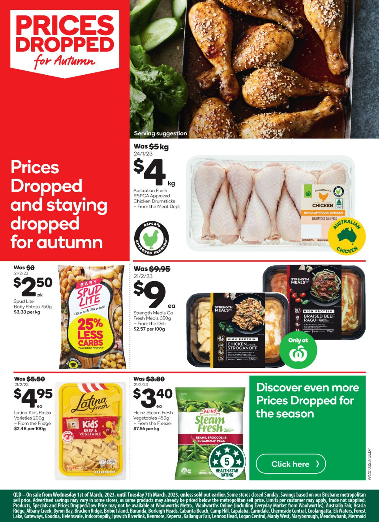 Catalogue Woolworths 01.03.2023 - 07.03.2023