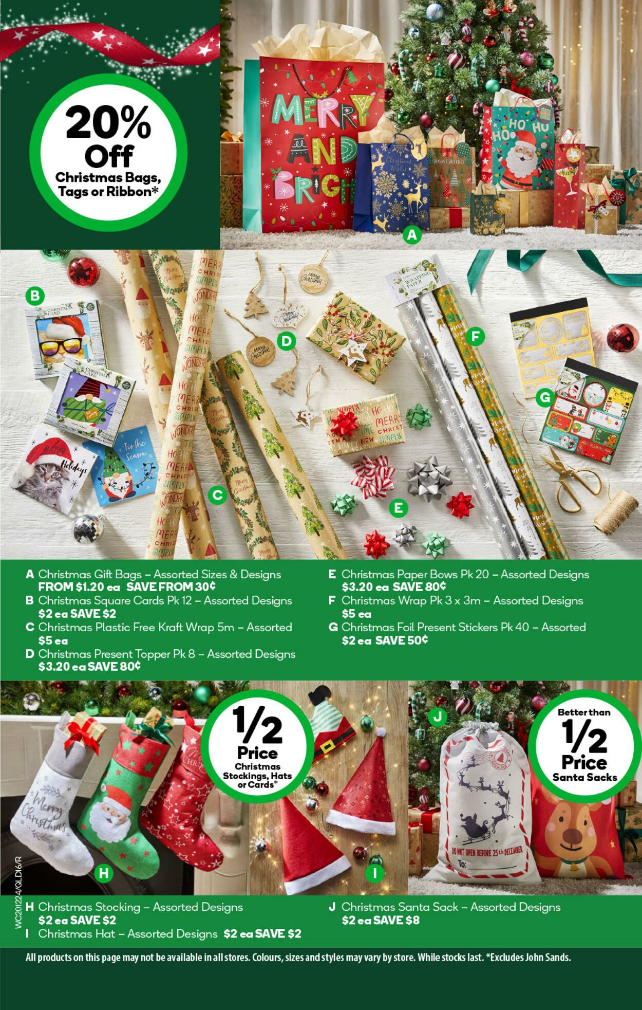 Catalogue Woolworths 20.12.2023 - 26.12.2023