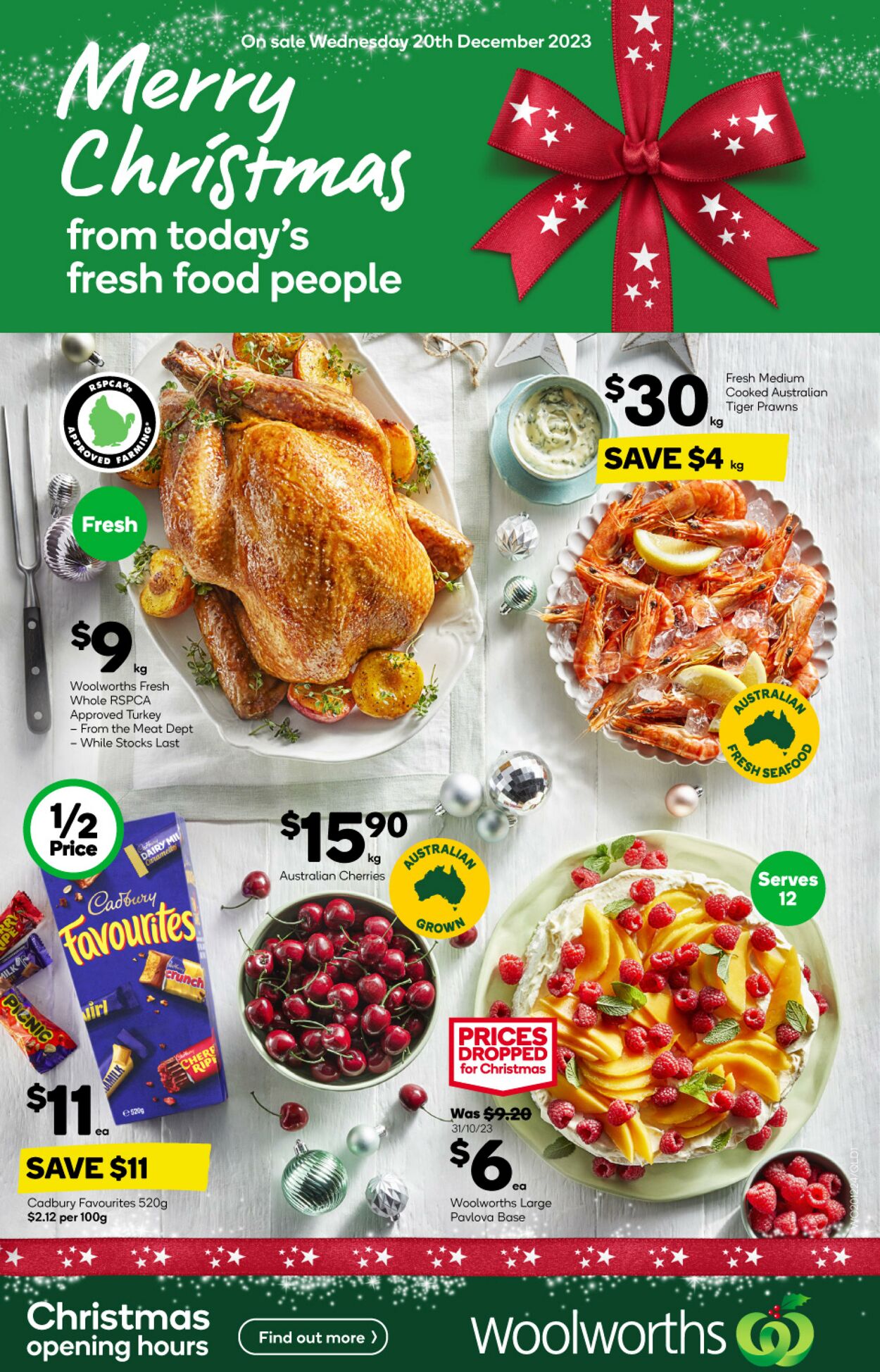 Catalogue Woolworths 20.12.2023 - 26.12.2023