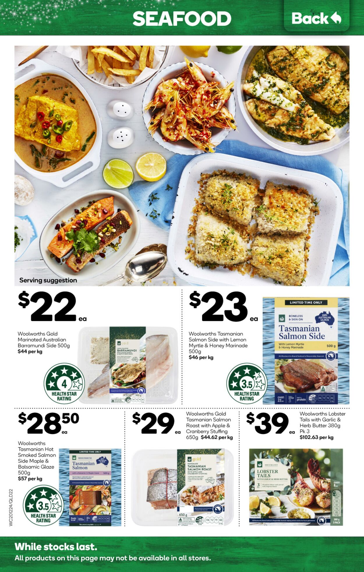 Catalogue Woolworths 20.12.2023 - 26.12.2023