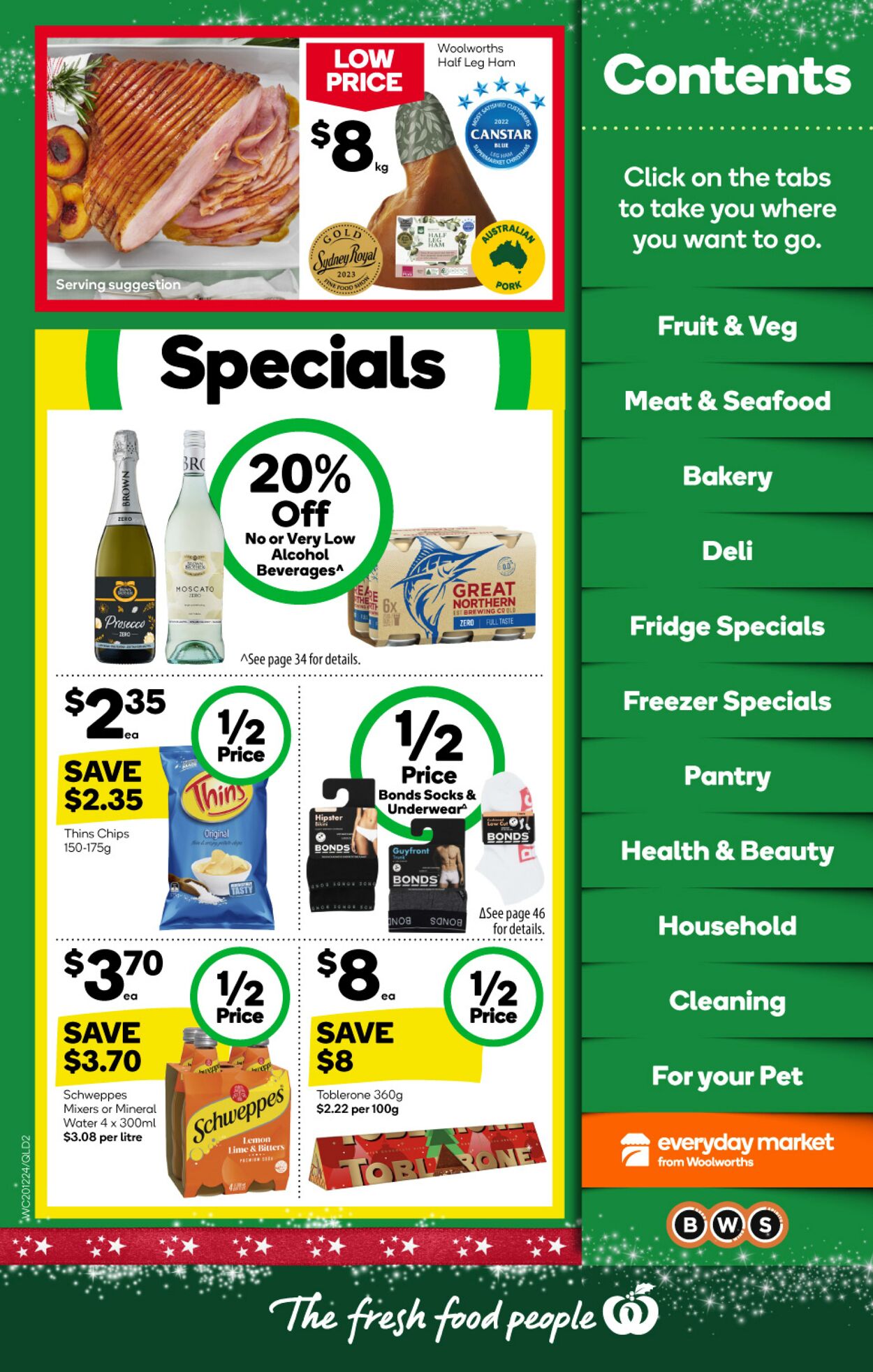 Catalogue Woolworths 20.12.2023 - 26.12.2023