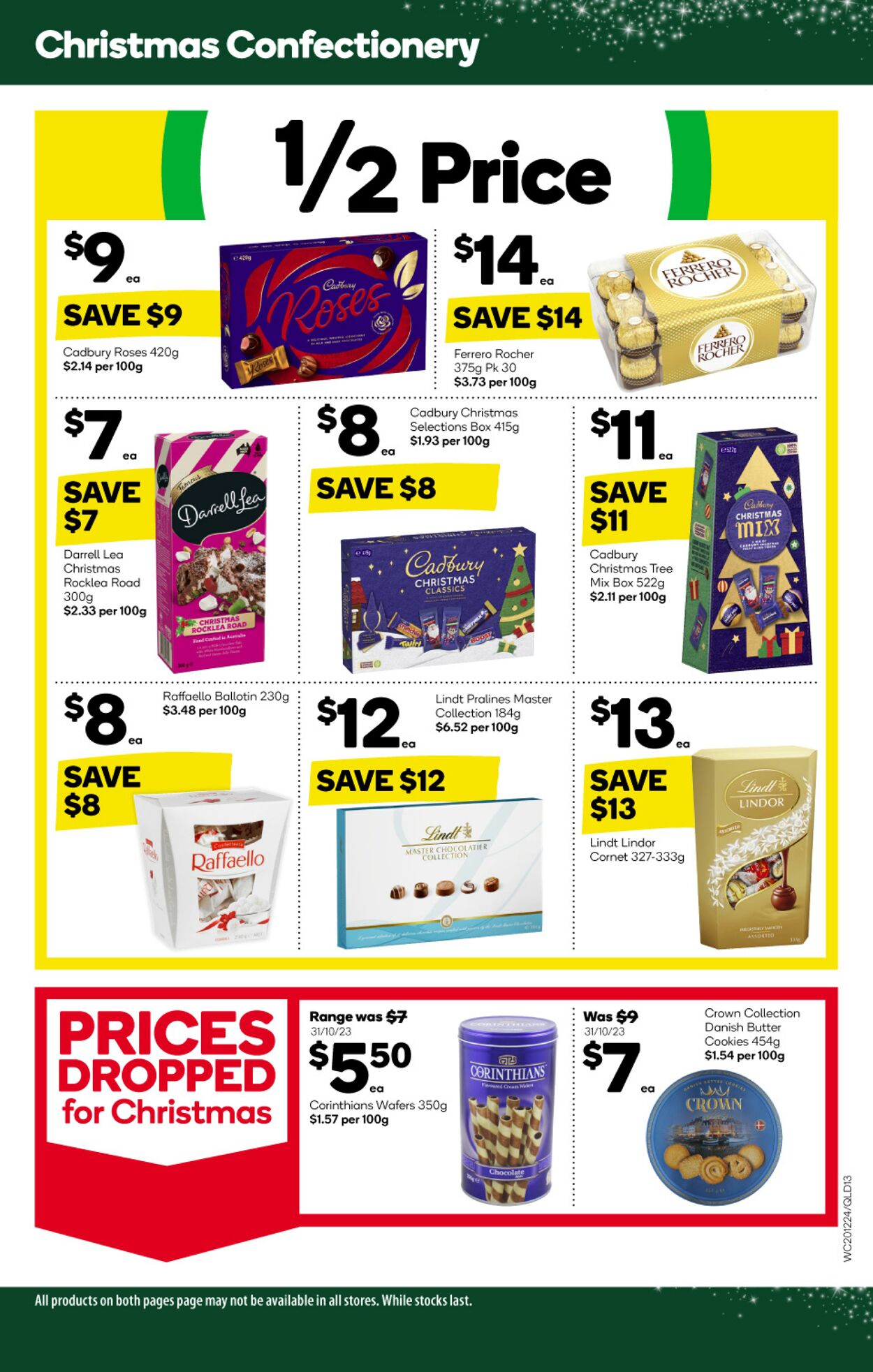 Catalogue Woolworths 20.12.2023 - 26.12.2023