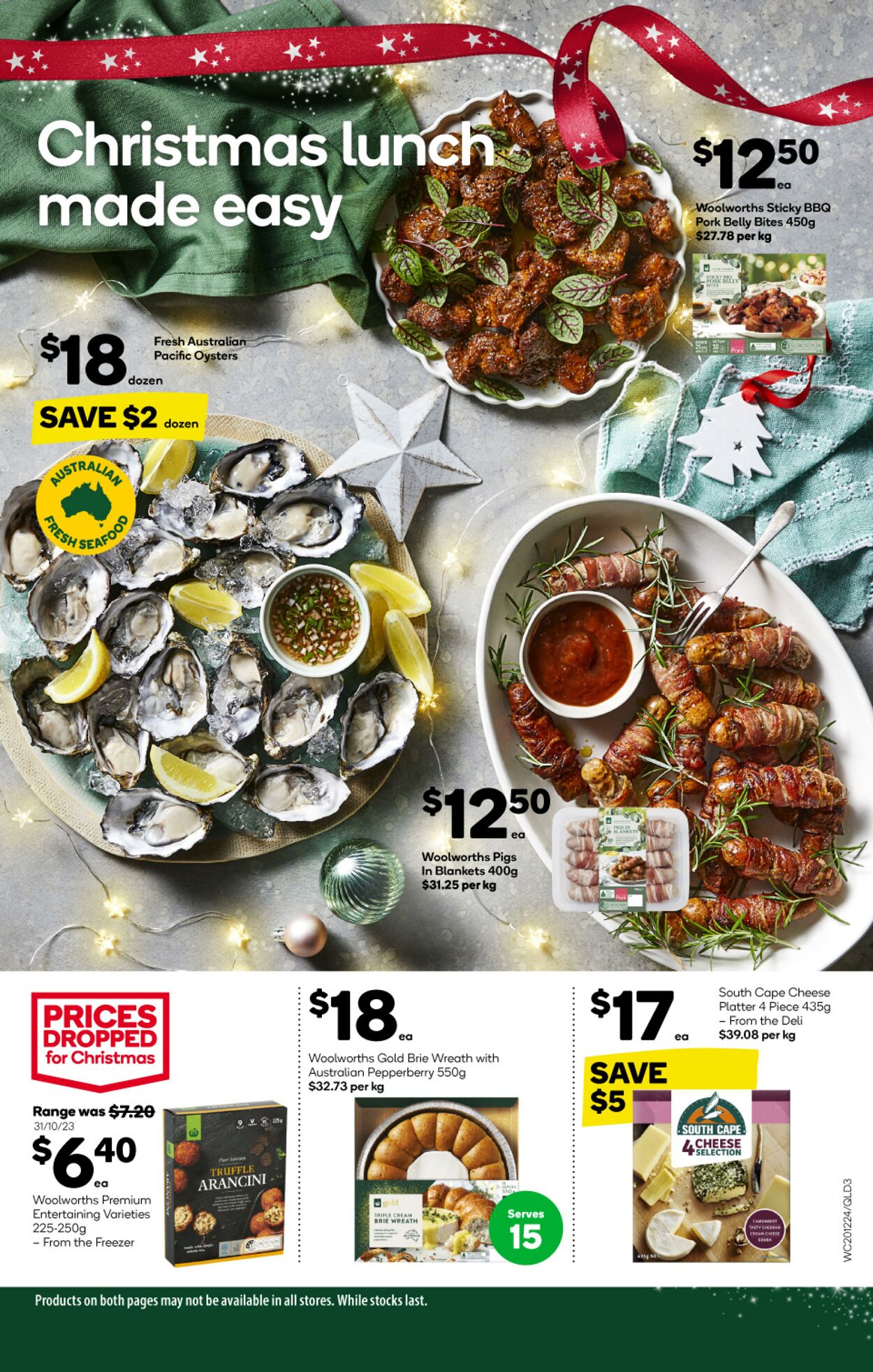 Catalogue Woolworths 20.12.2023 - 26.12.2023