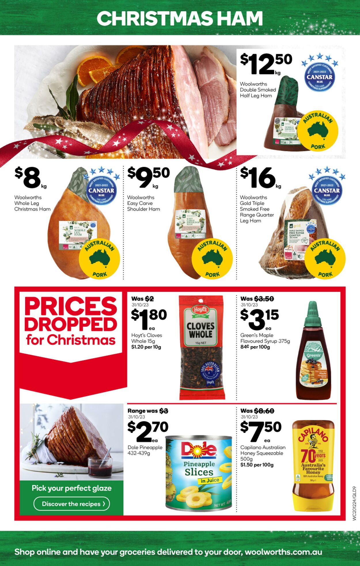 Catalogue Woolworths 20.12.2023 - 26.12.2023