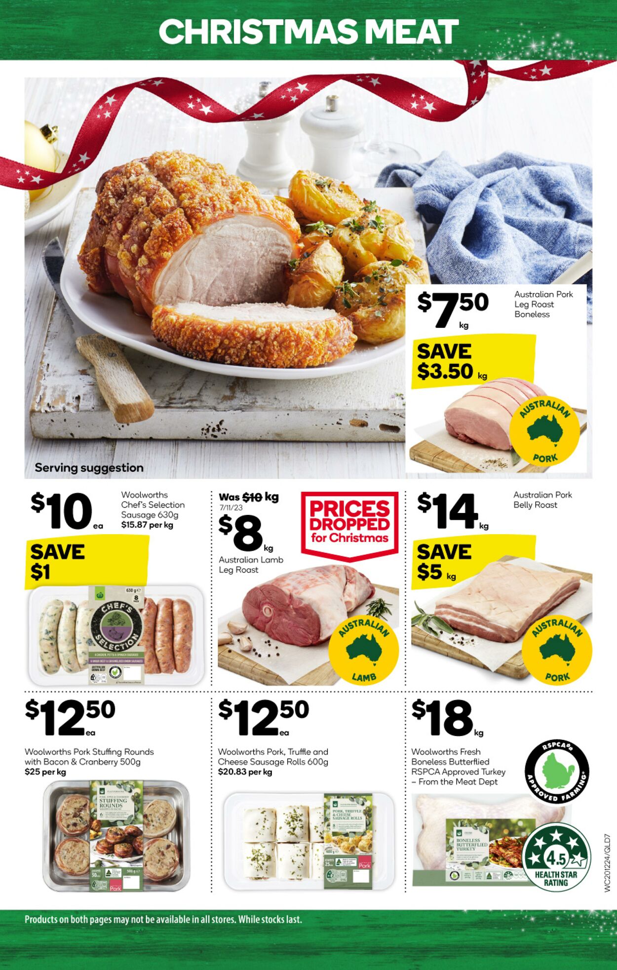 Catalogue Woolworths 20.12.2023 - 26.12.2023