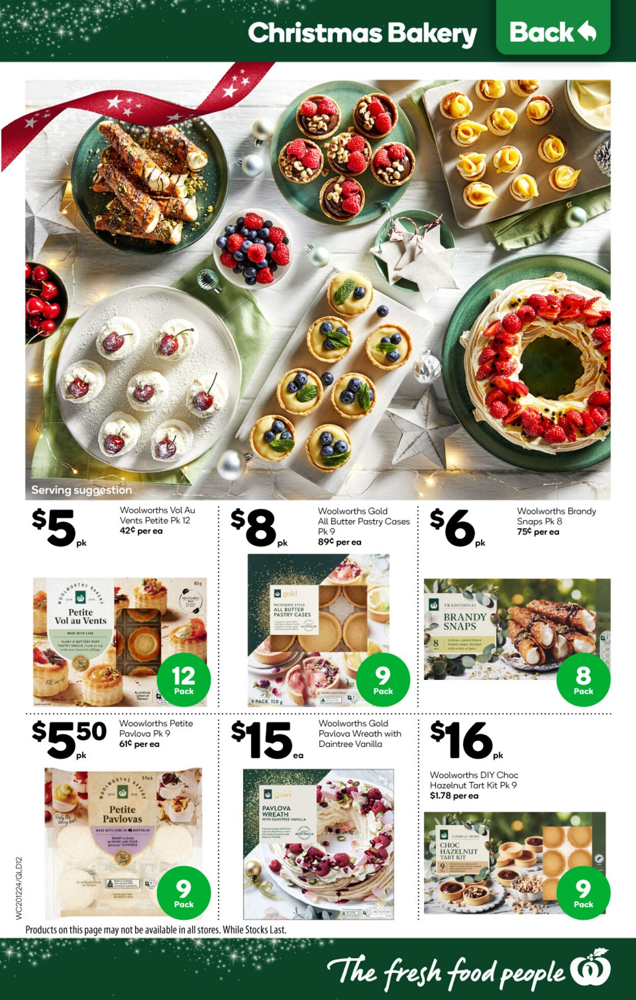 Catalogue Woolworths 20.12.2023 - 26.12.2023