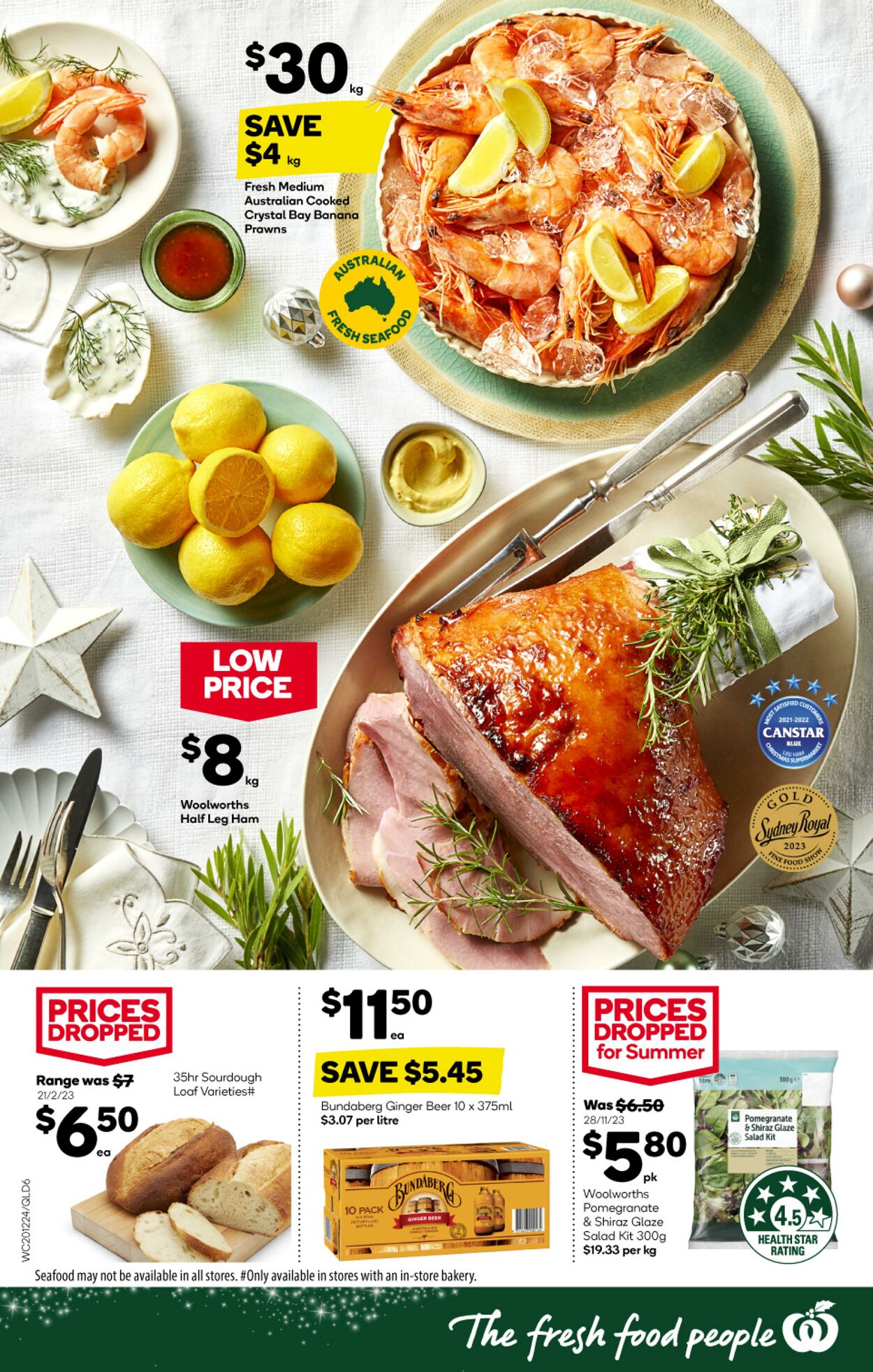 Catalogue Woolworths 20.12.2023 - 26.12.2023