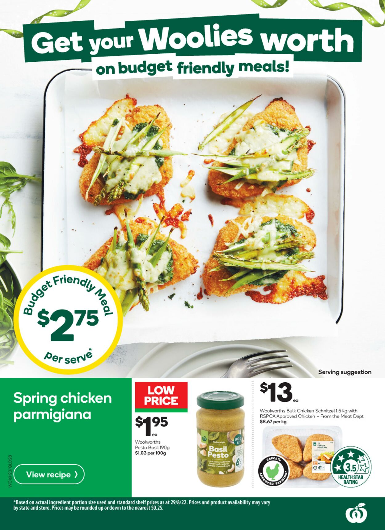 Catalogue Woolworths 16.11.2022 - 22.11.2022