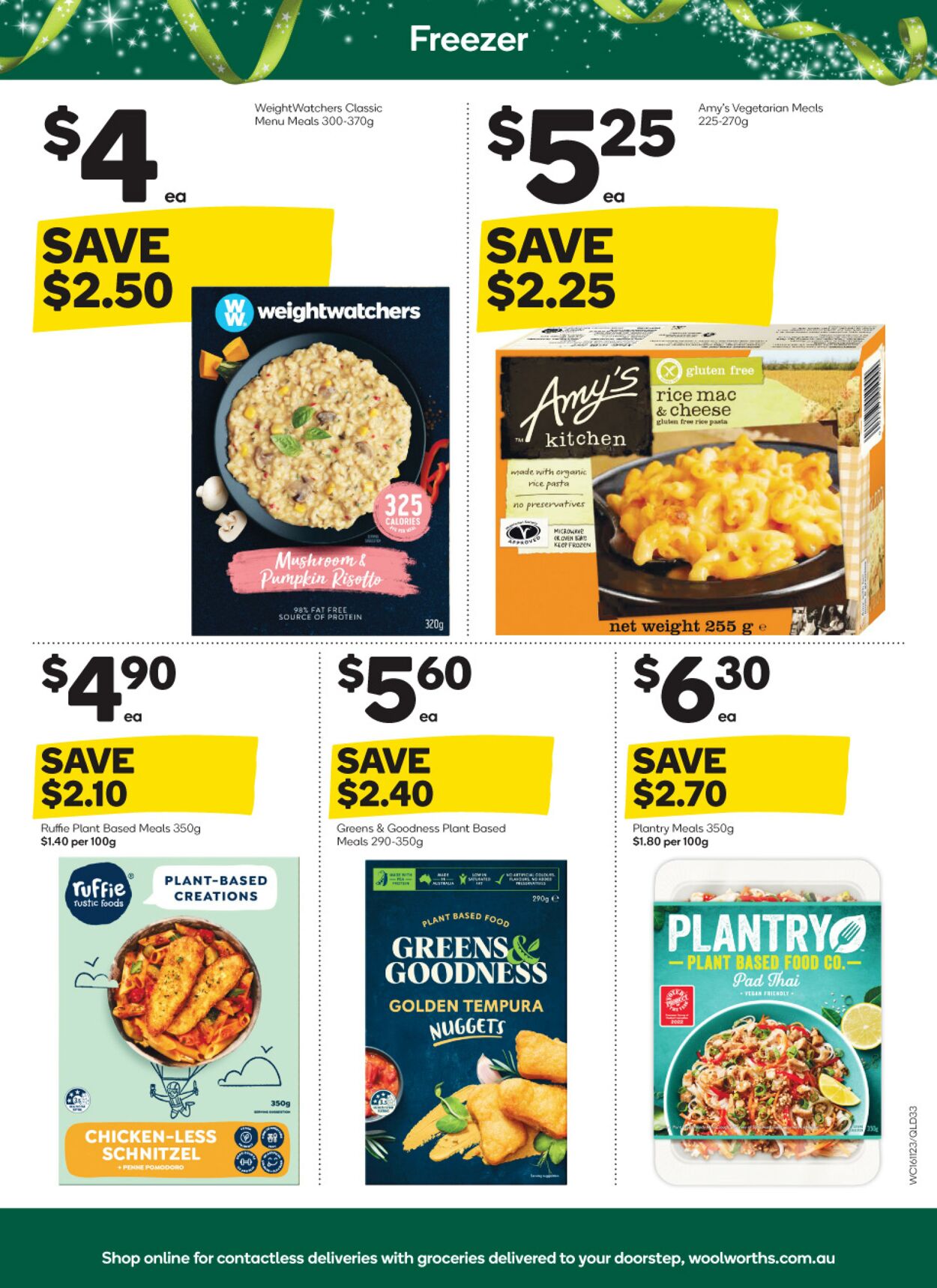 Catalogue Woolworths 16.11.2022 - 22.11.2022