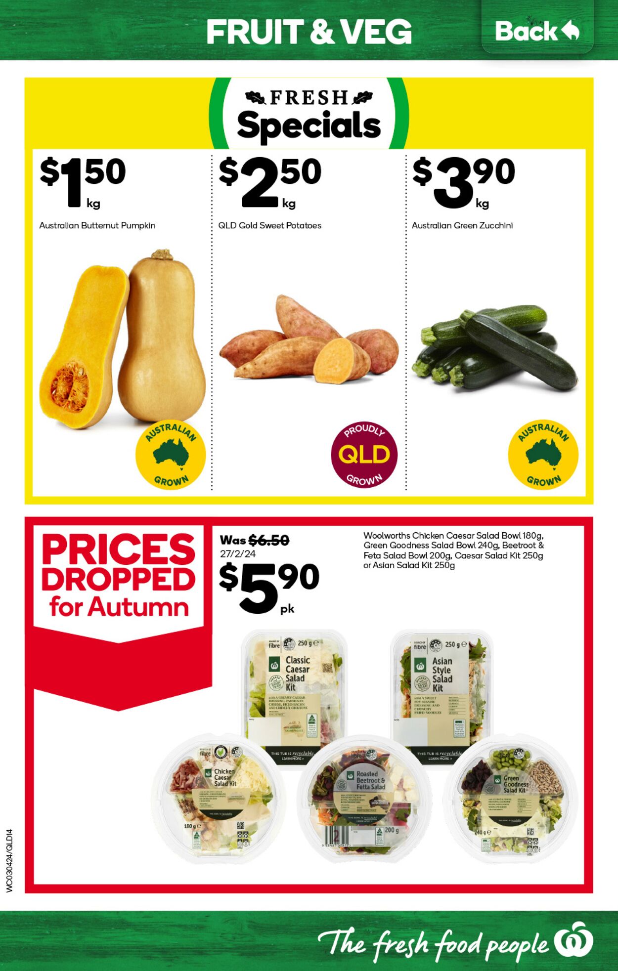 Catalogue Woolworths 03.04.2024 - 09.04.2024