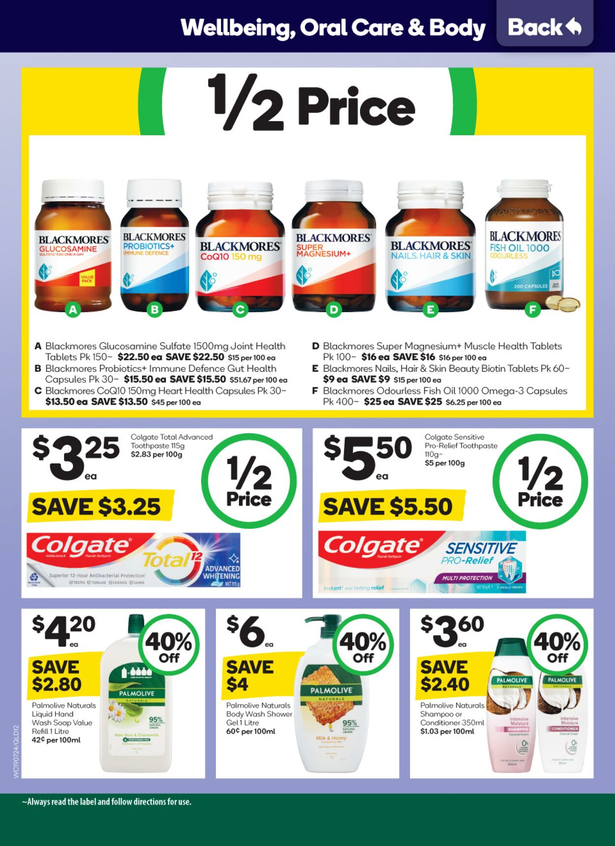 Catalogue Woolworths 19.07.2023 - 25.07.2023