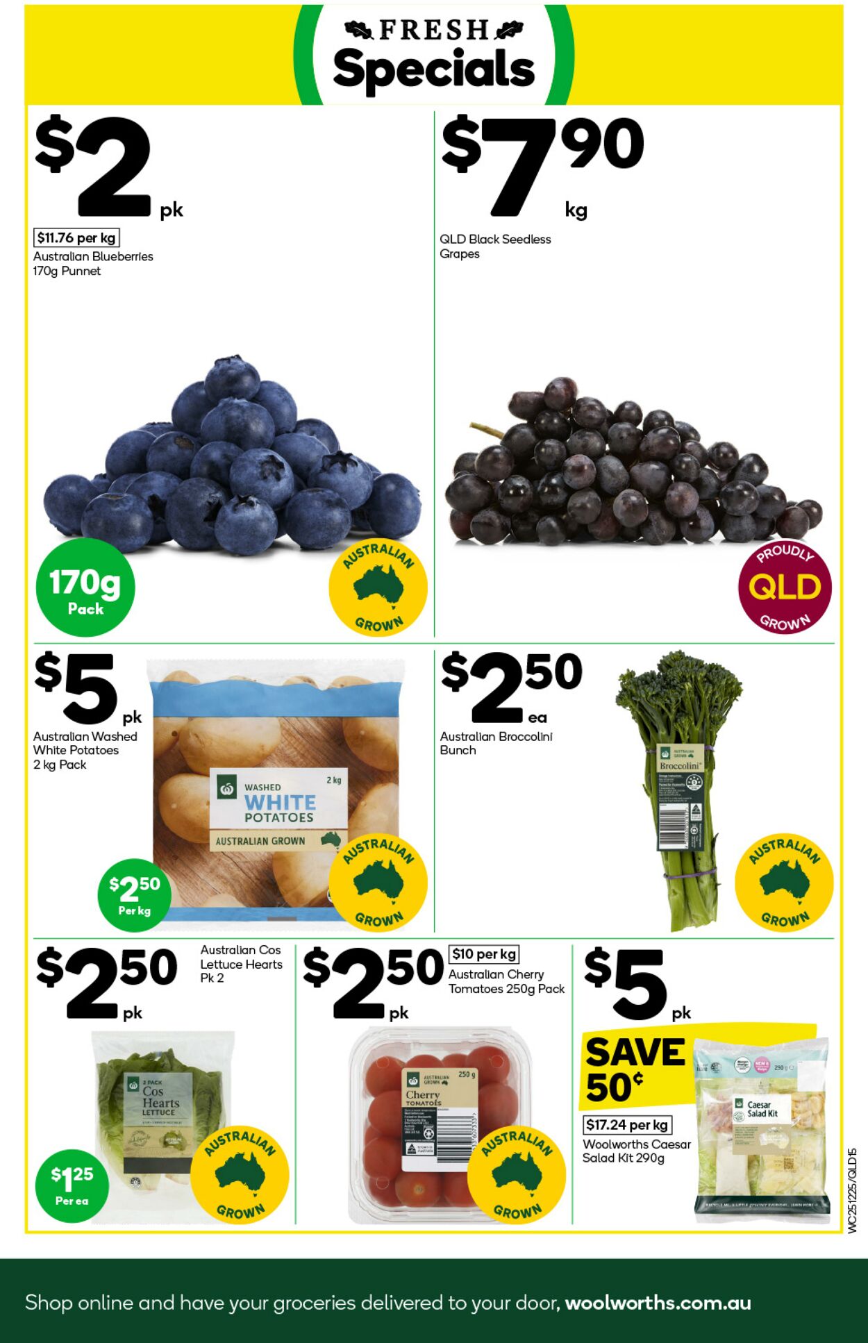 Catalogue Woolworths 25.12.2024 - 31.12.2024