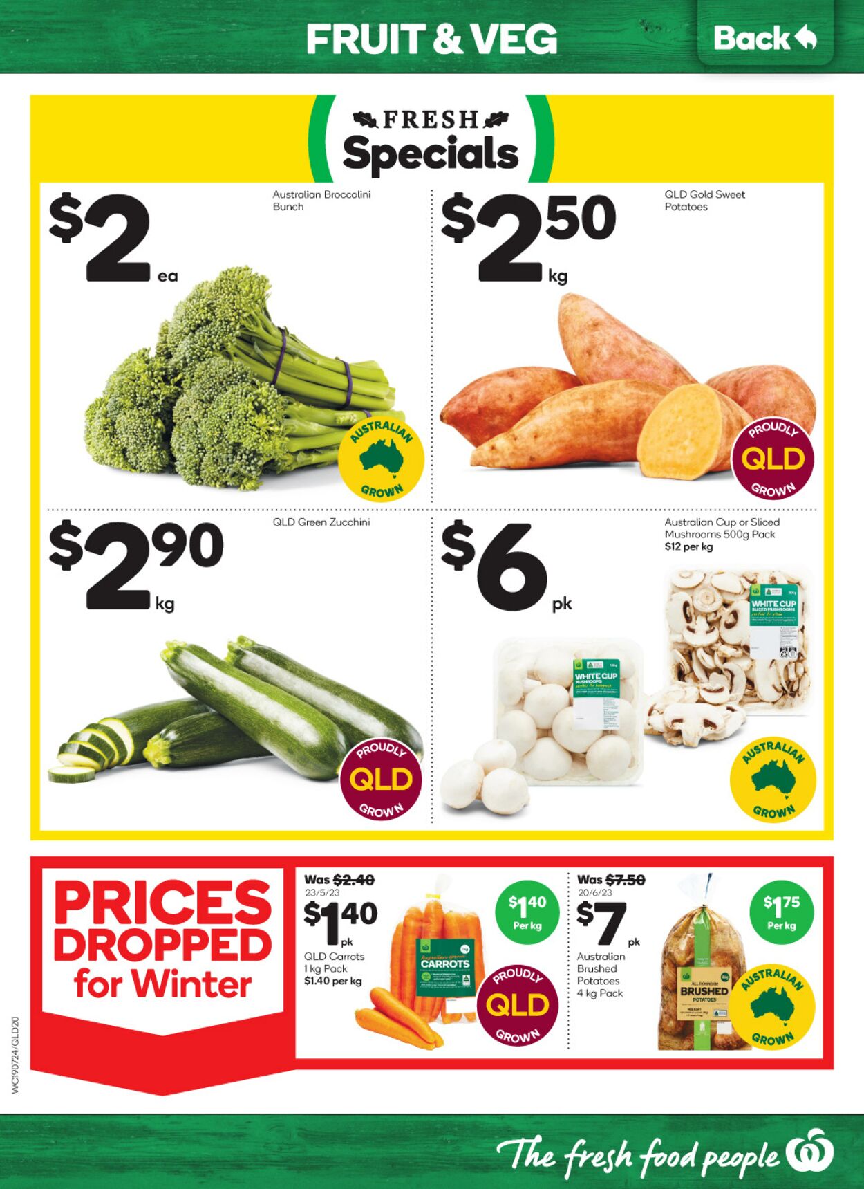 Catalogue Woolworths 19.07.2023 - 25.07.2023