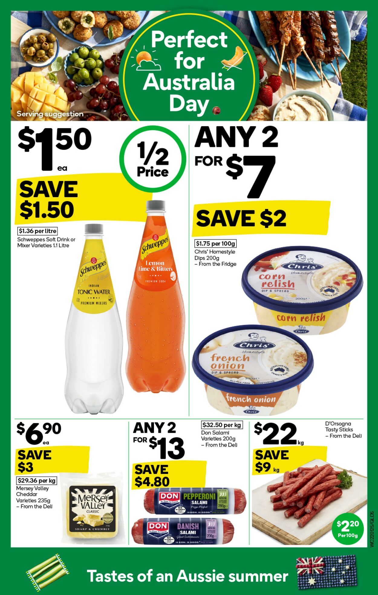 Catalogue Woolworths 22.01.2025 - 28.01.2025