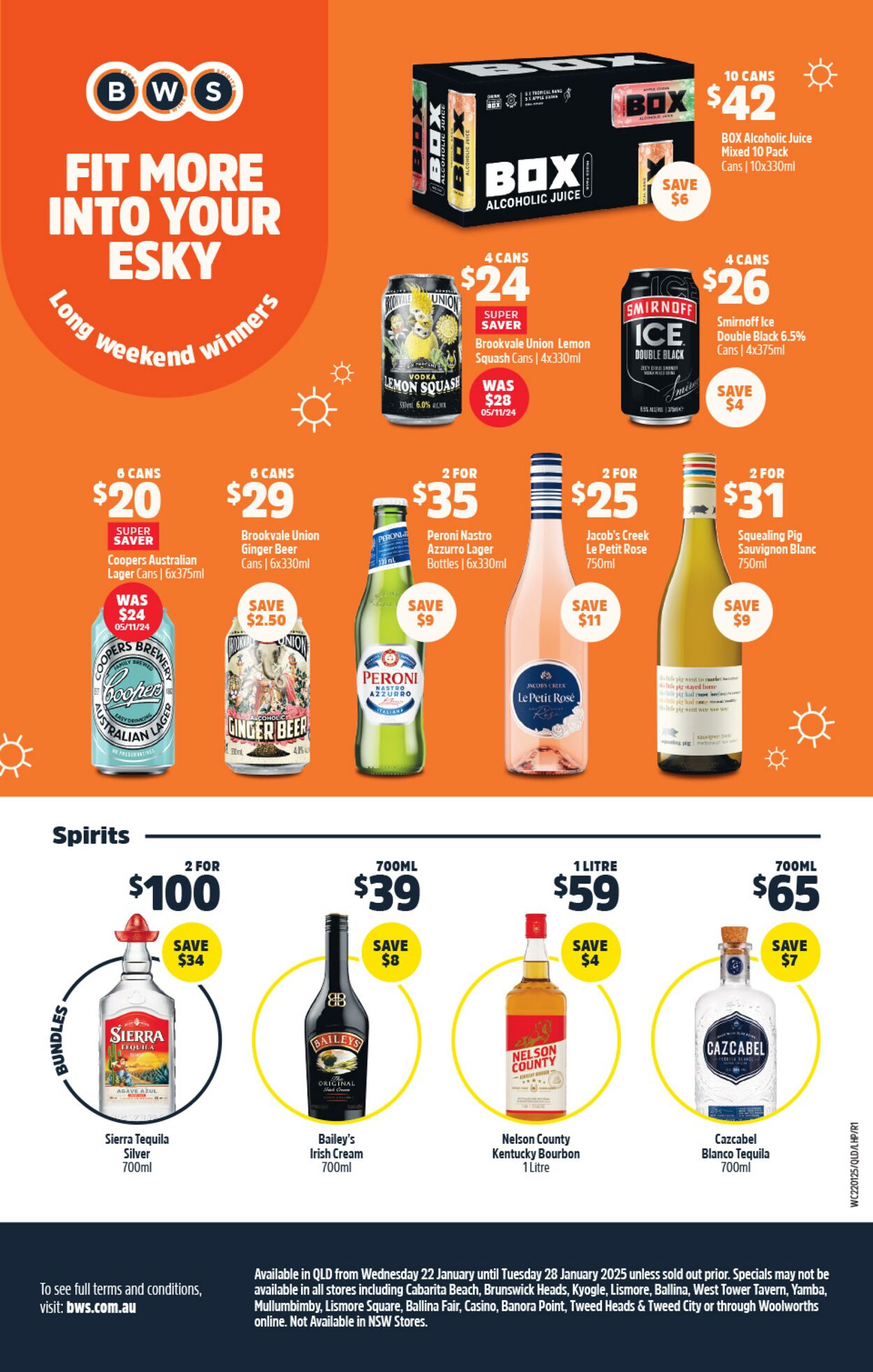 Catalogue Woolworths 22.01.2025 - 28.01.2025