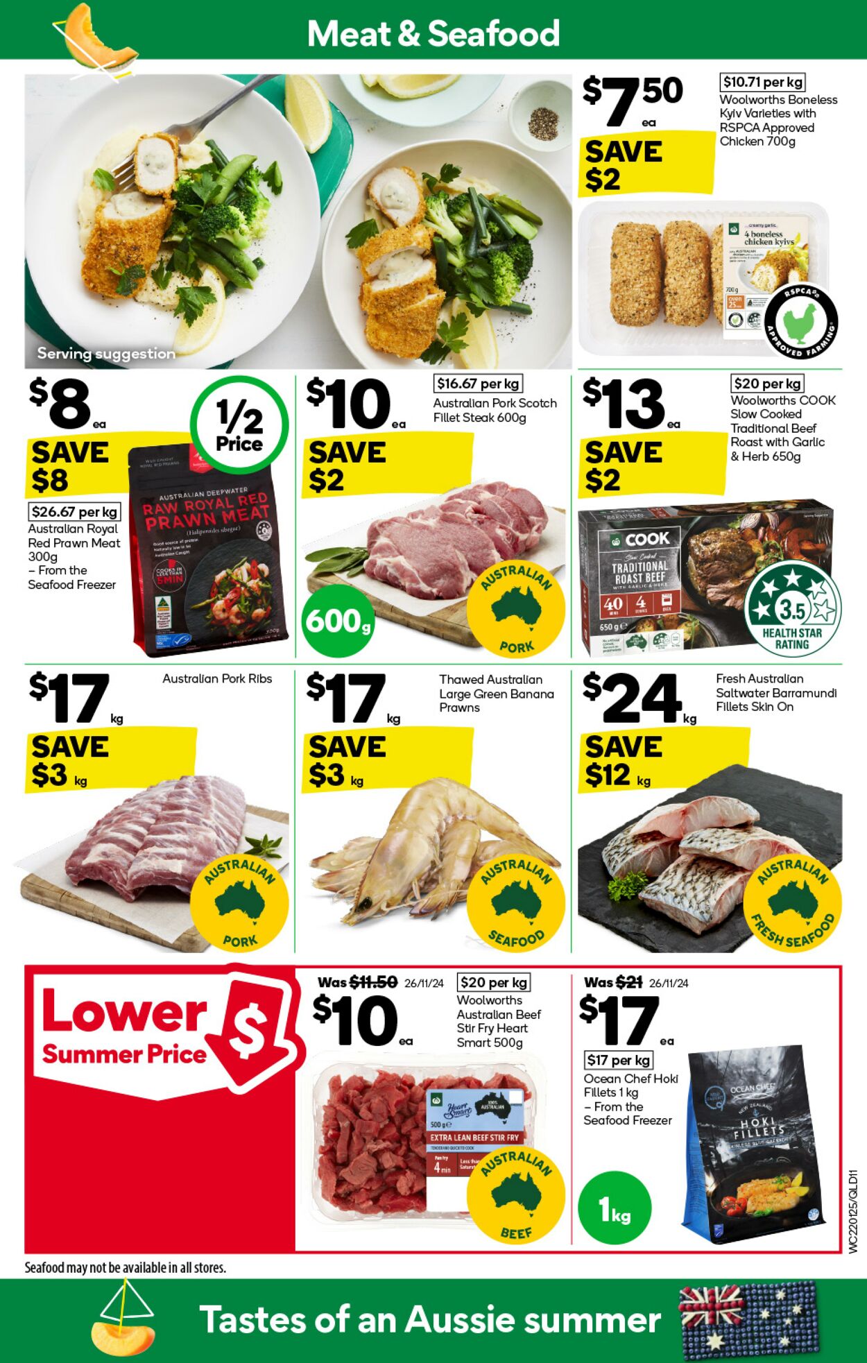 Catalogue Woolworths 22.01.2025 - 28.01.2025