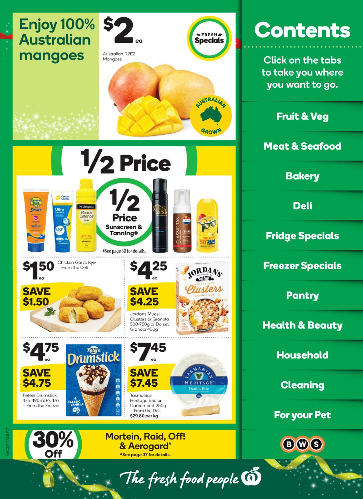 Catalogue Woolworths 23.11.2022 - 29.11.2022
