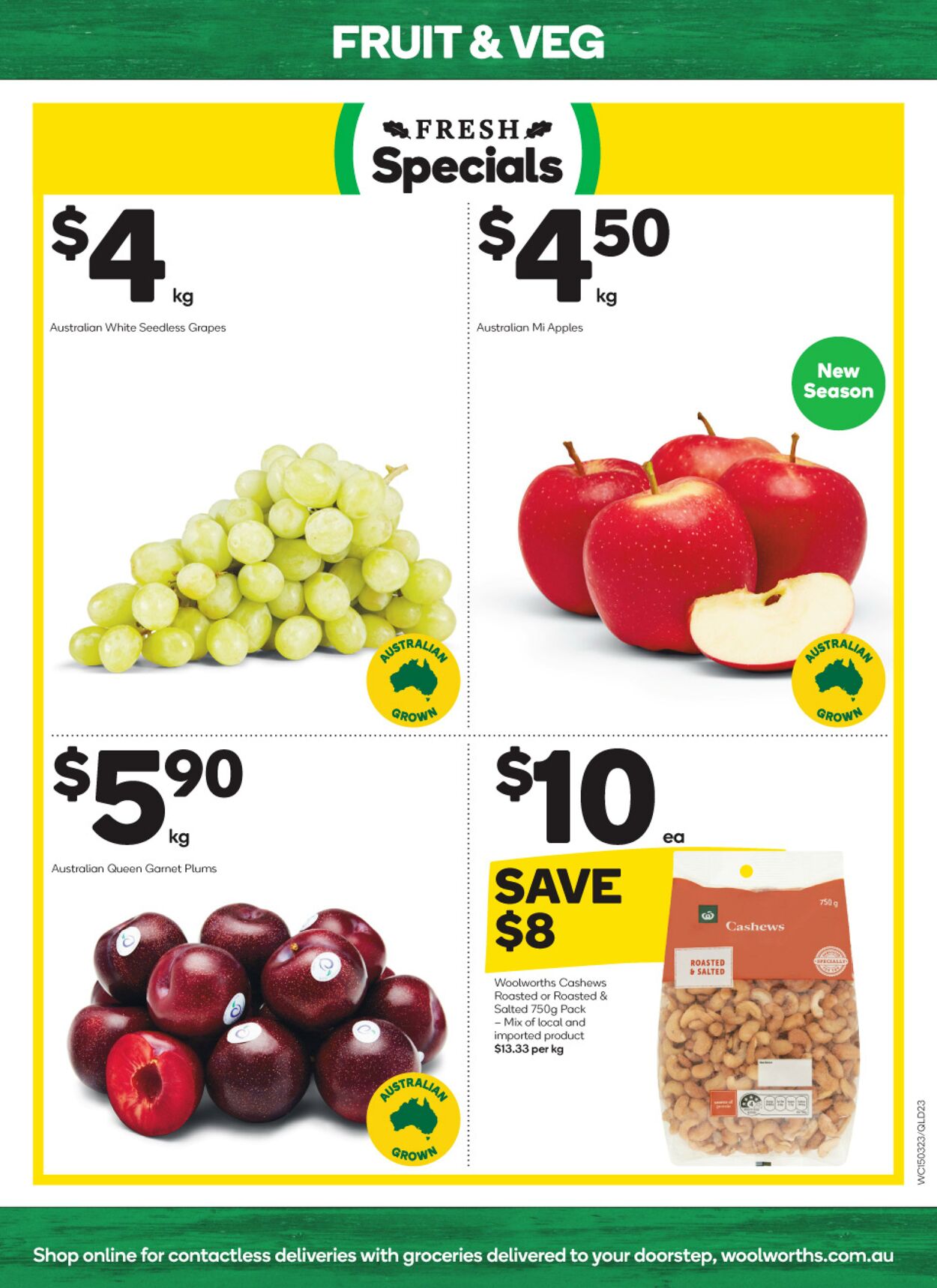 Catalogue Woolworths 15.03.2023 - 21.03.2023