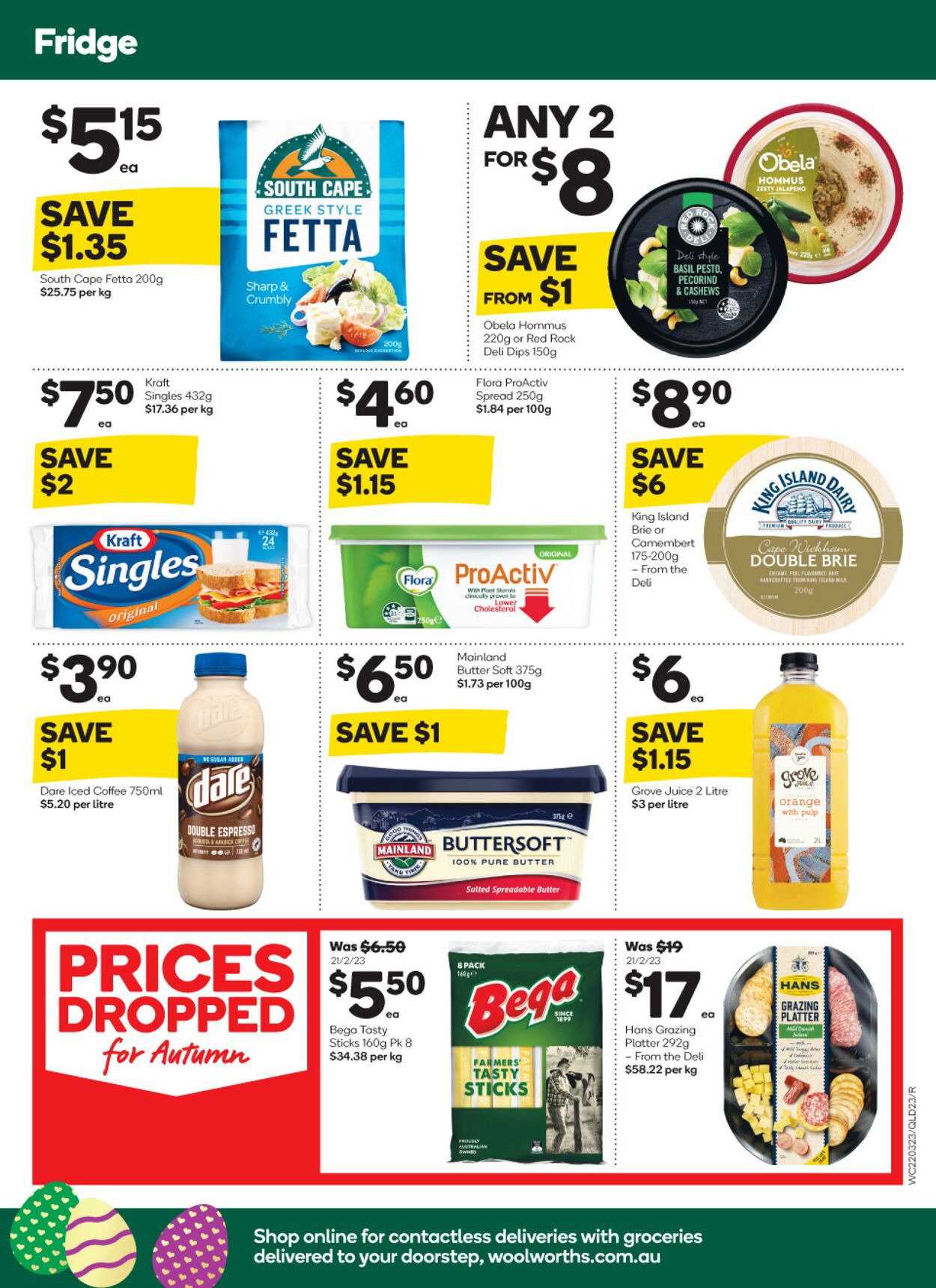 Catalogue Woolworths 22.03.2023 - 28.03.2023