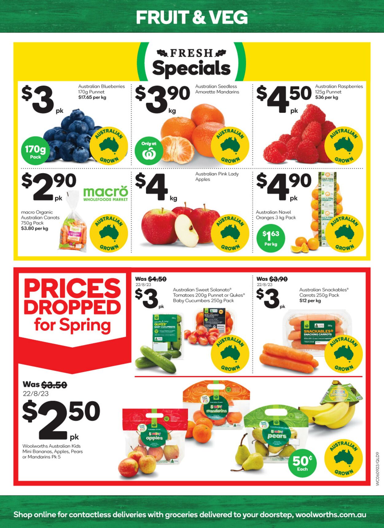 Catalogue Woolworths 06.09.2023 - 12.09.2023