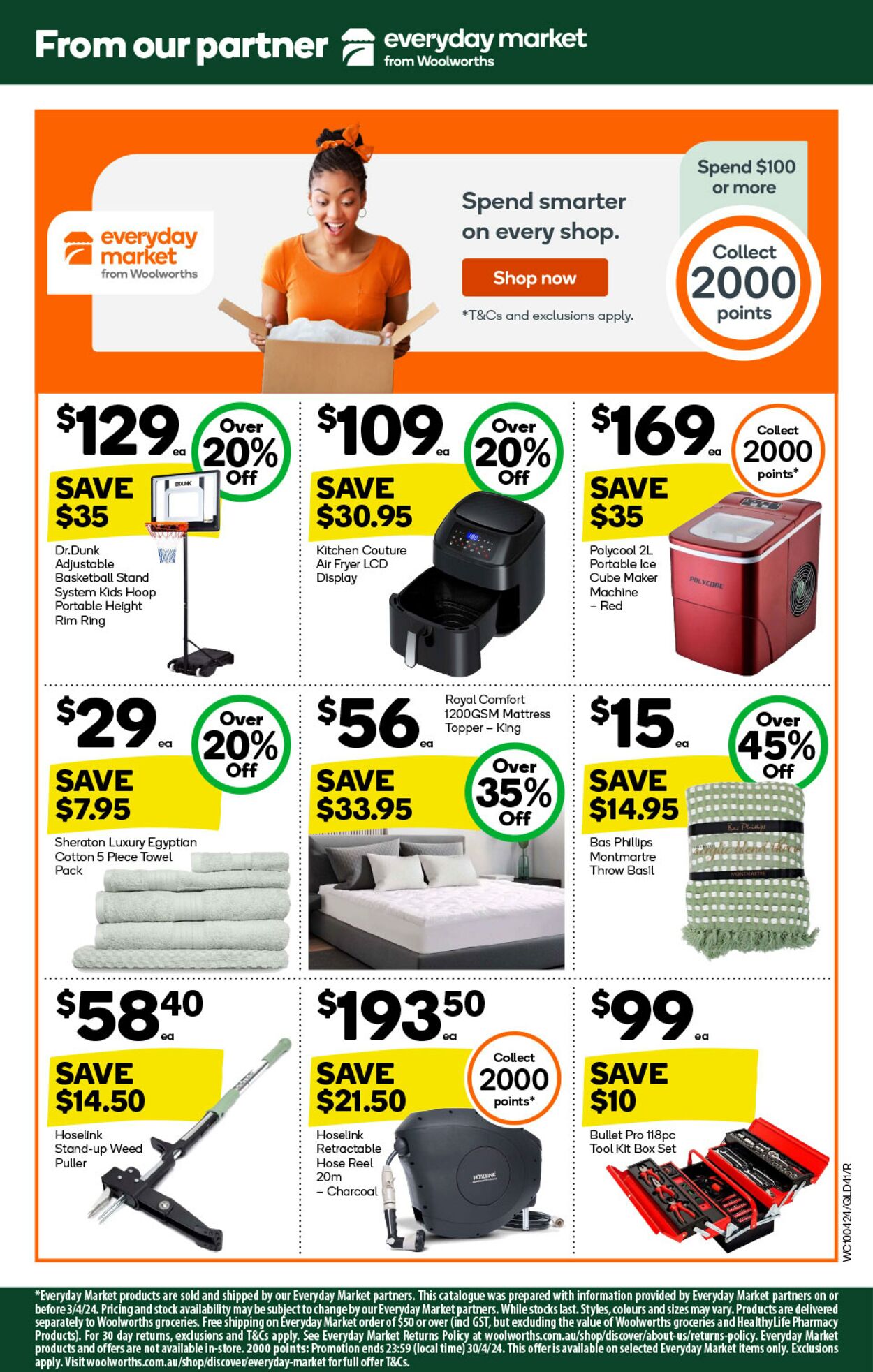 Catalogue Woolworths 10.04.2024 - 16.04.2024