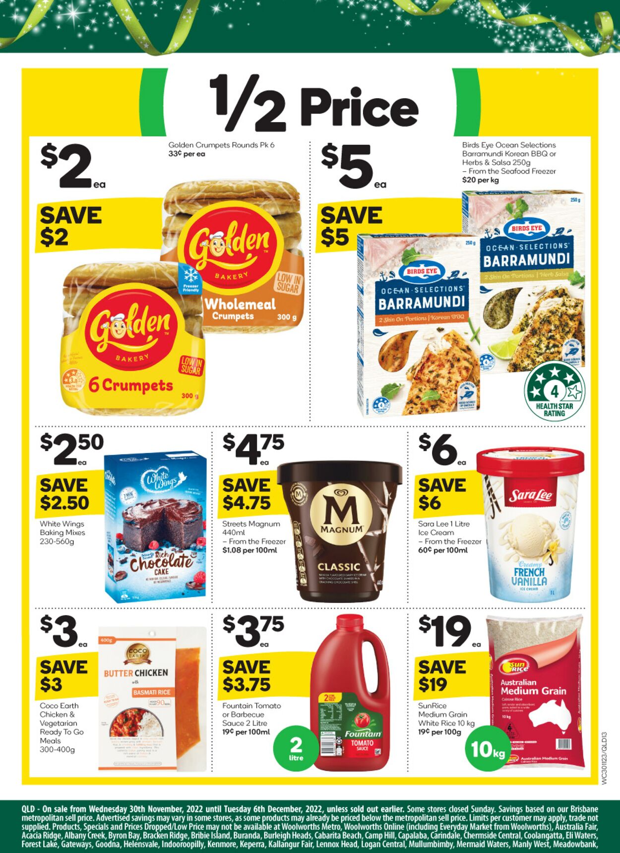 Catalogue Woolworths 30.11.2022 - 06.12.2022