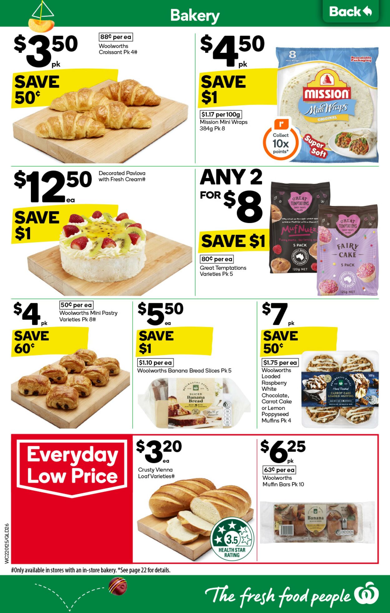 Catalogue Woolworths 22.01.2025 - 28.01.2025