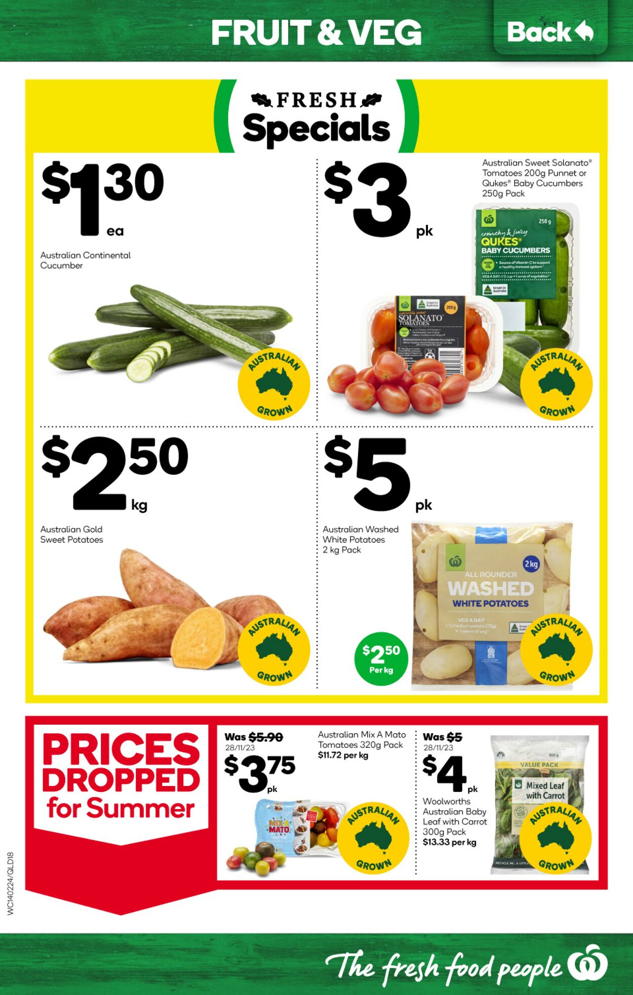 Catalogue Woolworths 14.02.2024 - 20.02.2024