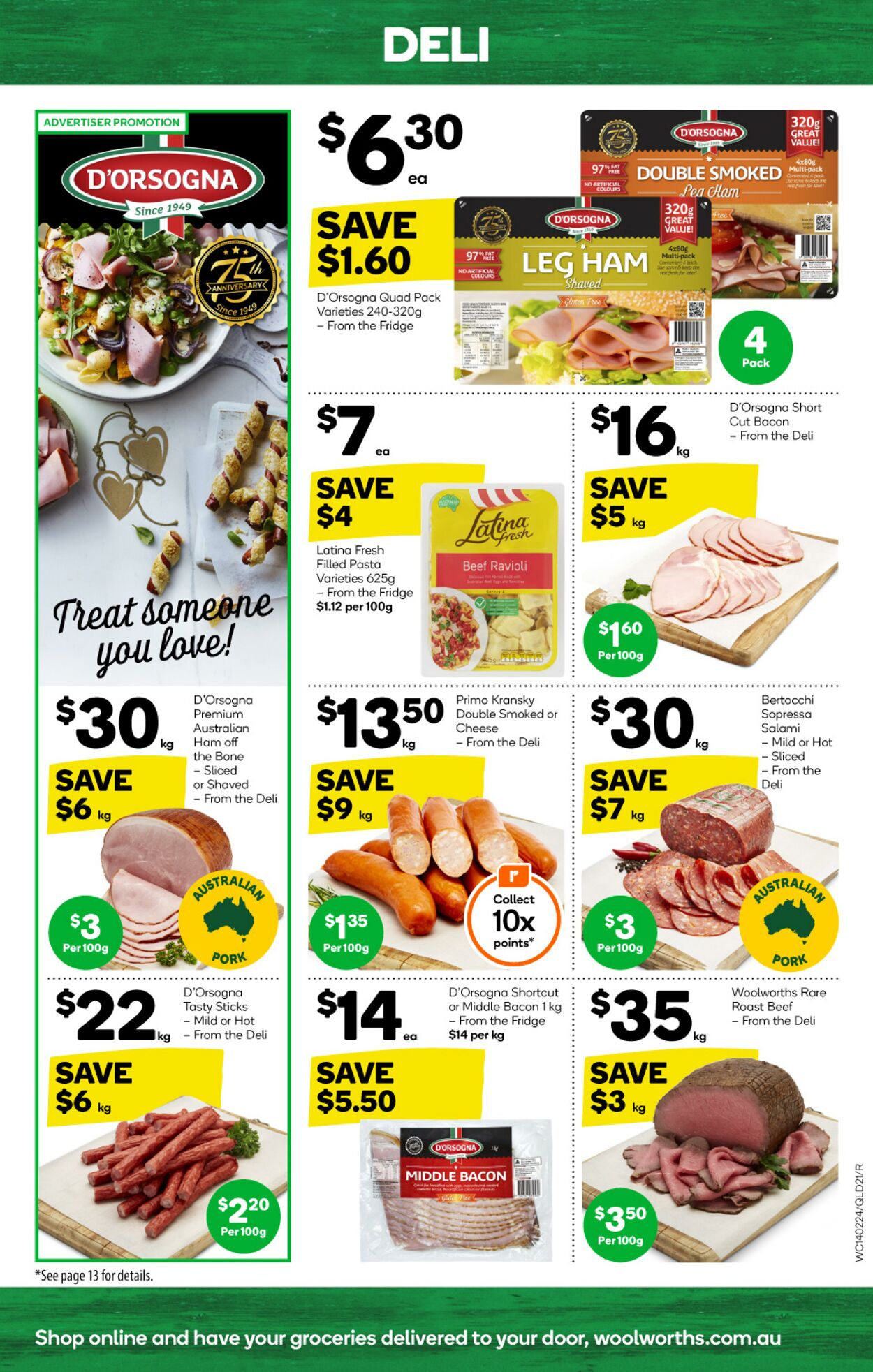 Catalogue Woolworths 14.02.2024 - 20.02.2024