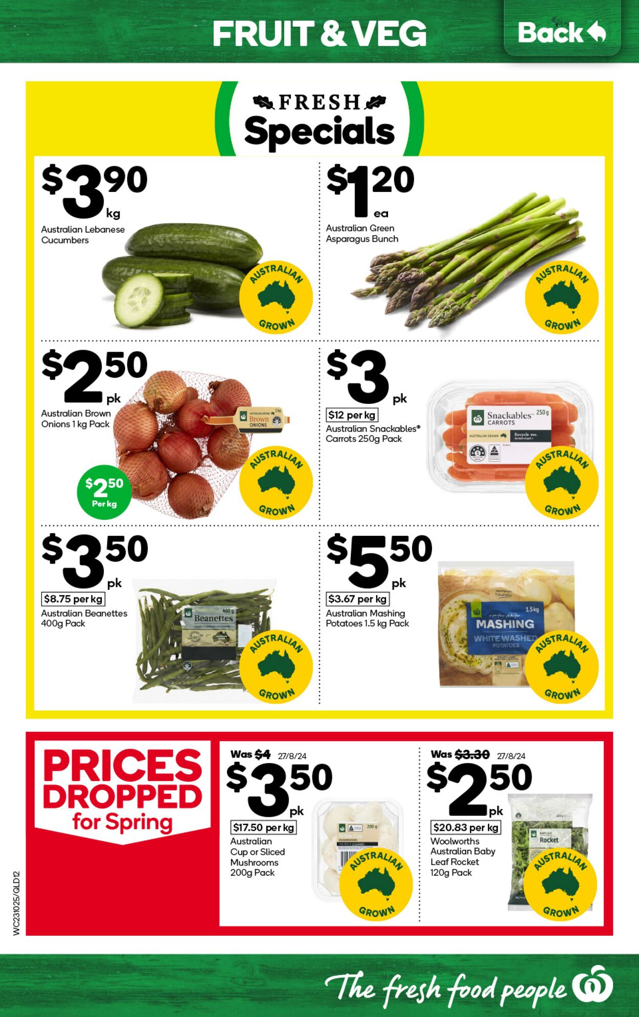 Catalogue Woolworths 23.10.2024 - 29.10.2024