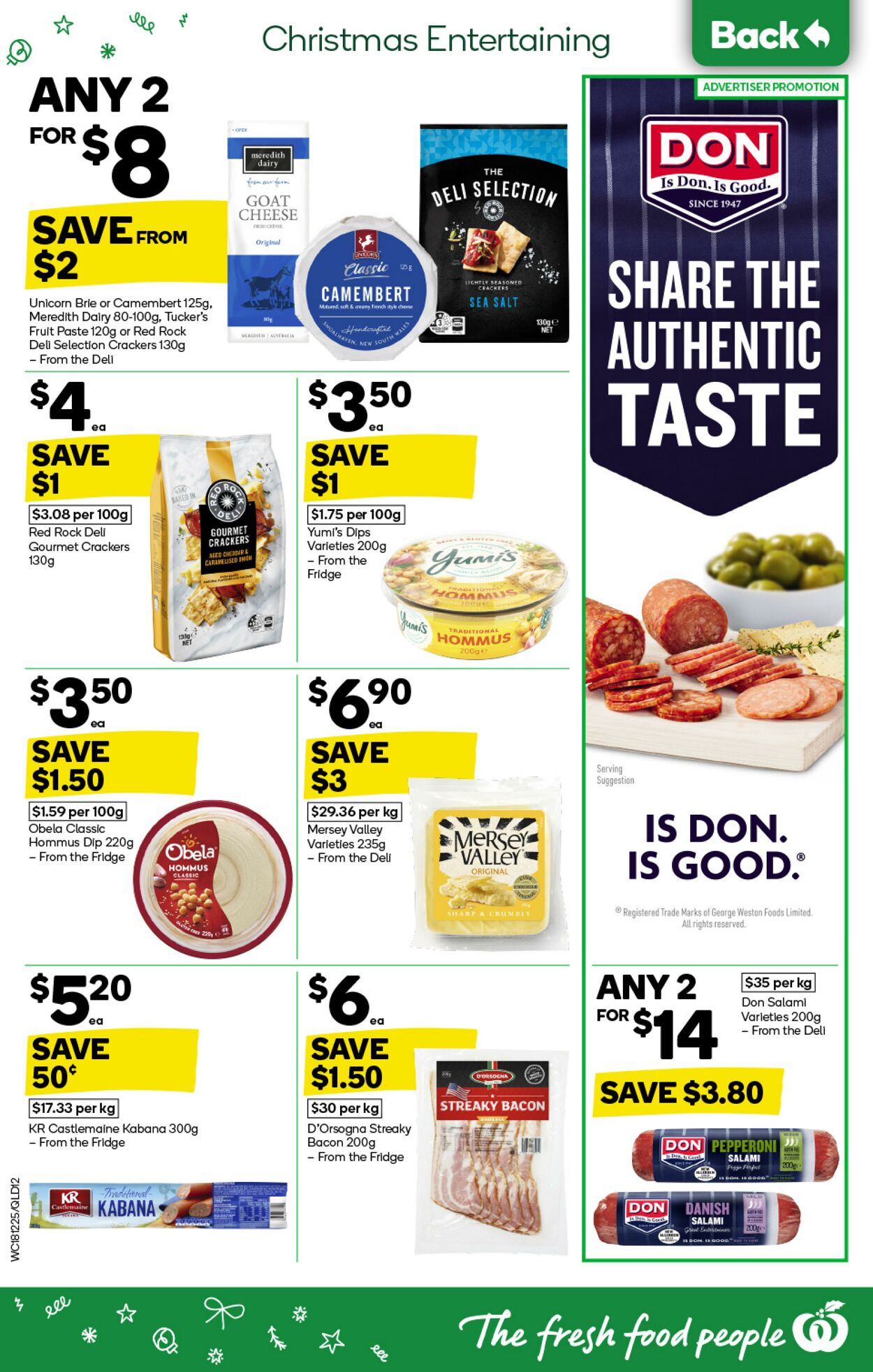 Catalogue Woolworths 18.12.2024 - 24.12.2024