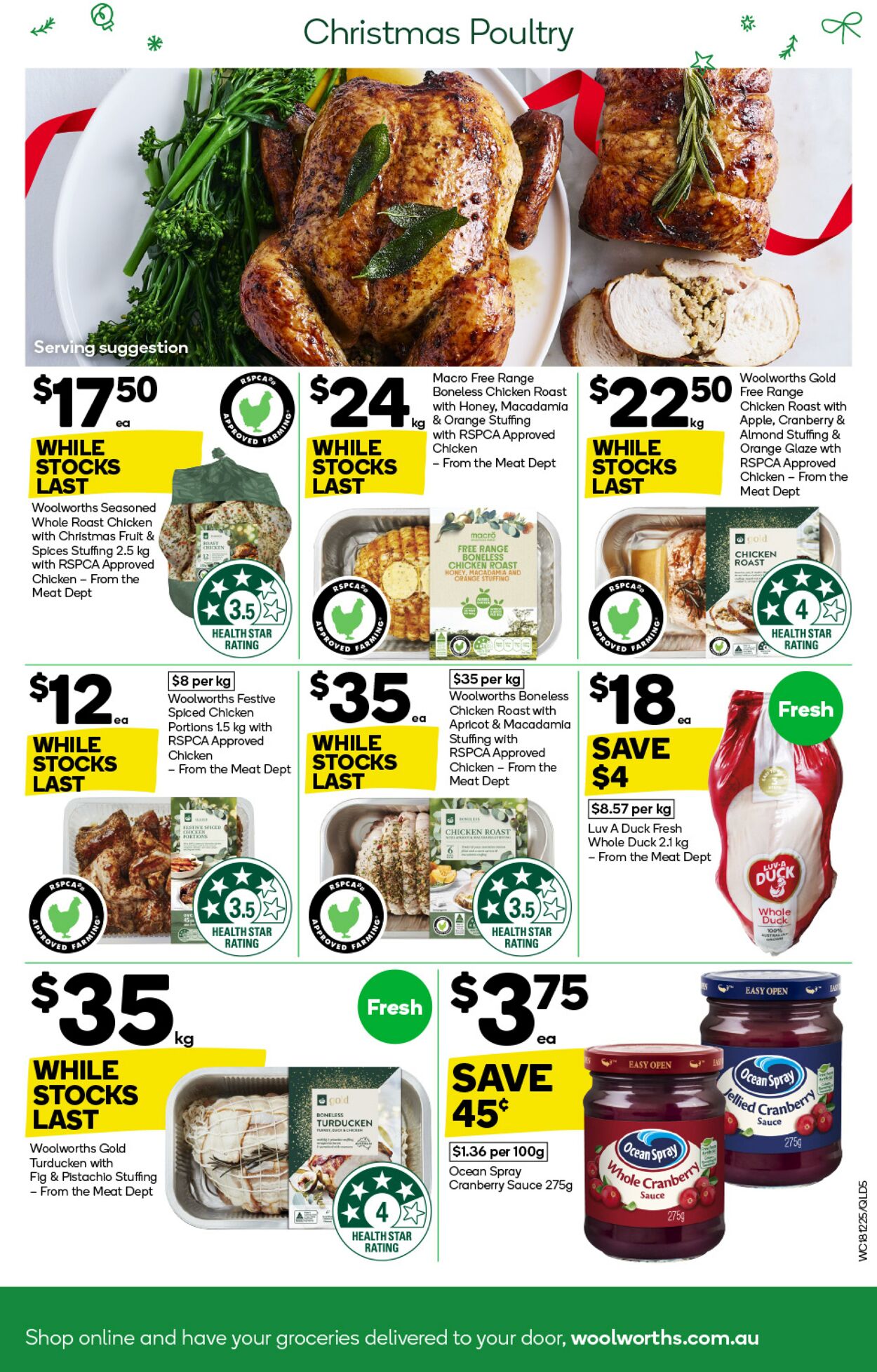 Catalogue Woolworths 18.12.2024 - 24.12.2024