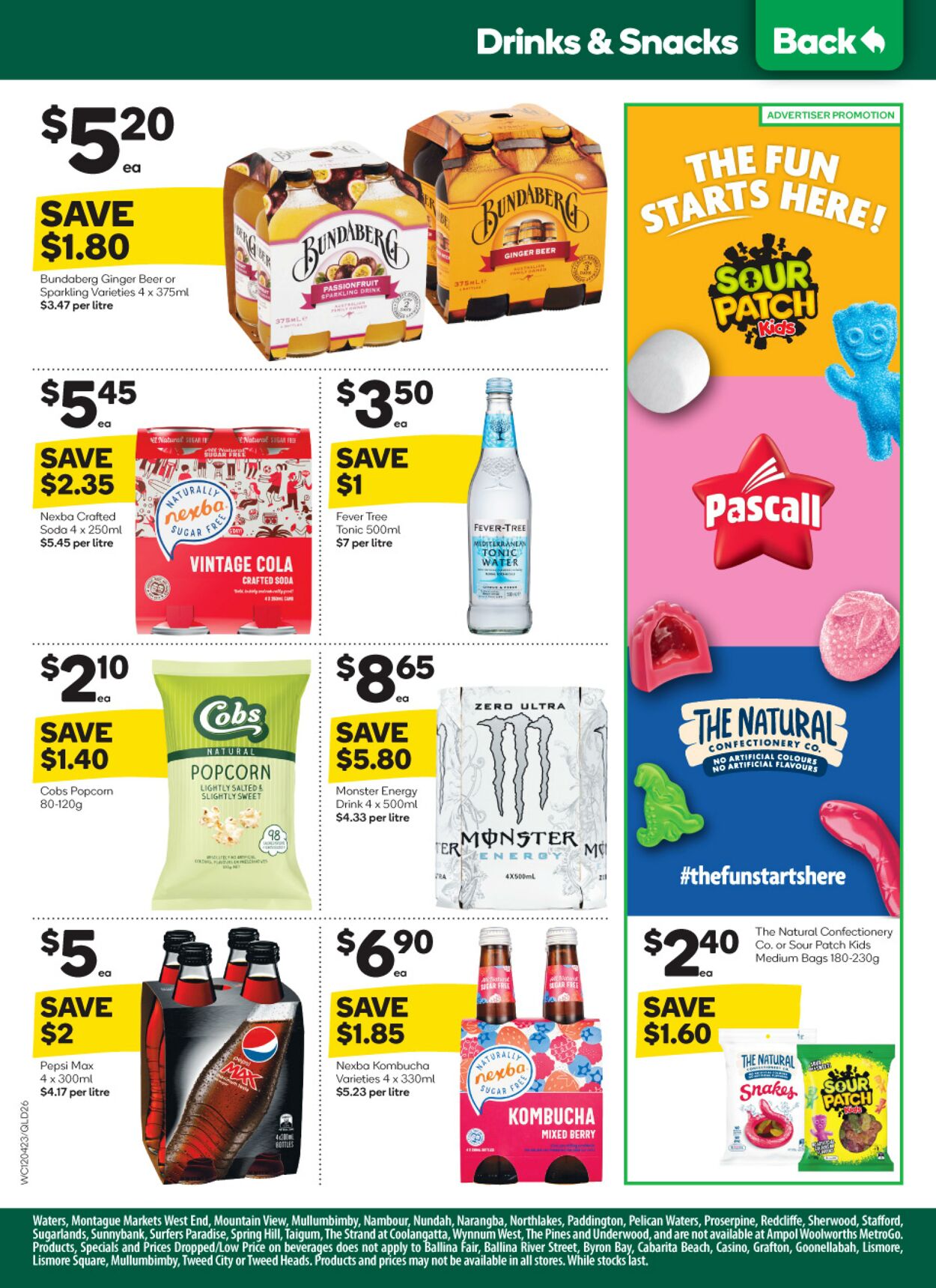 Catalogue Woolworths 12.04.2023 - 18.04.2023