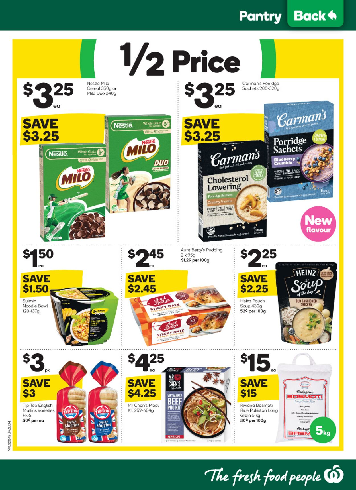 Catalogue Woolworths 12.04.2023 - 18.04.2023