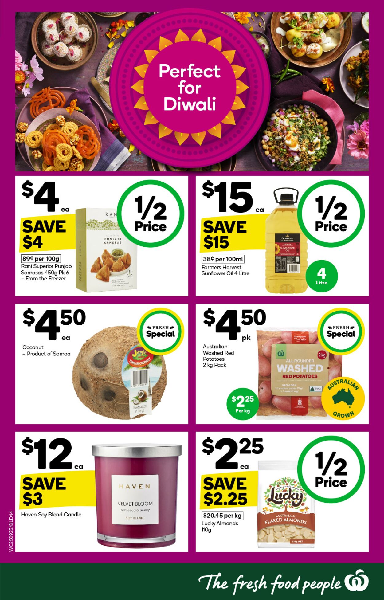 Catalogue Woolworths 25.09.2024 - 01.10.2024