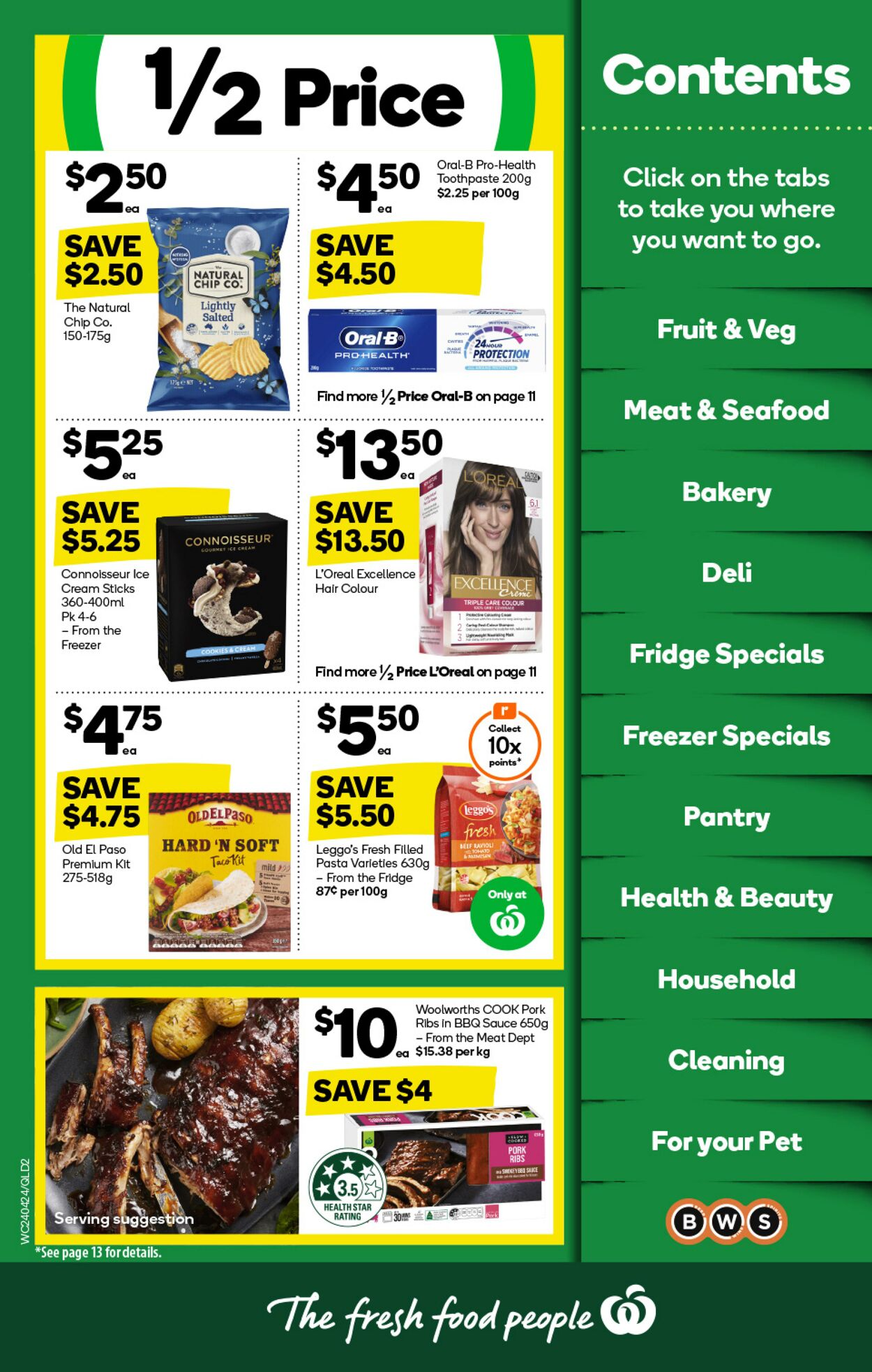 Catalogue Woolworths 24.04.2024 - 30.04.2024