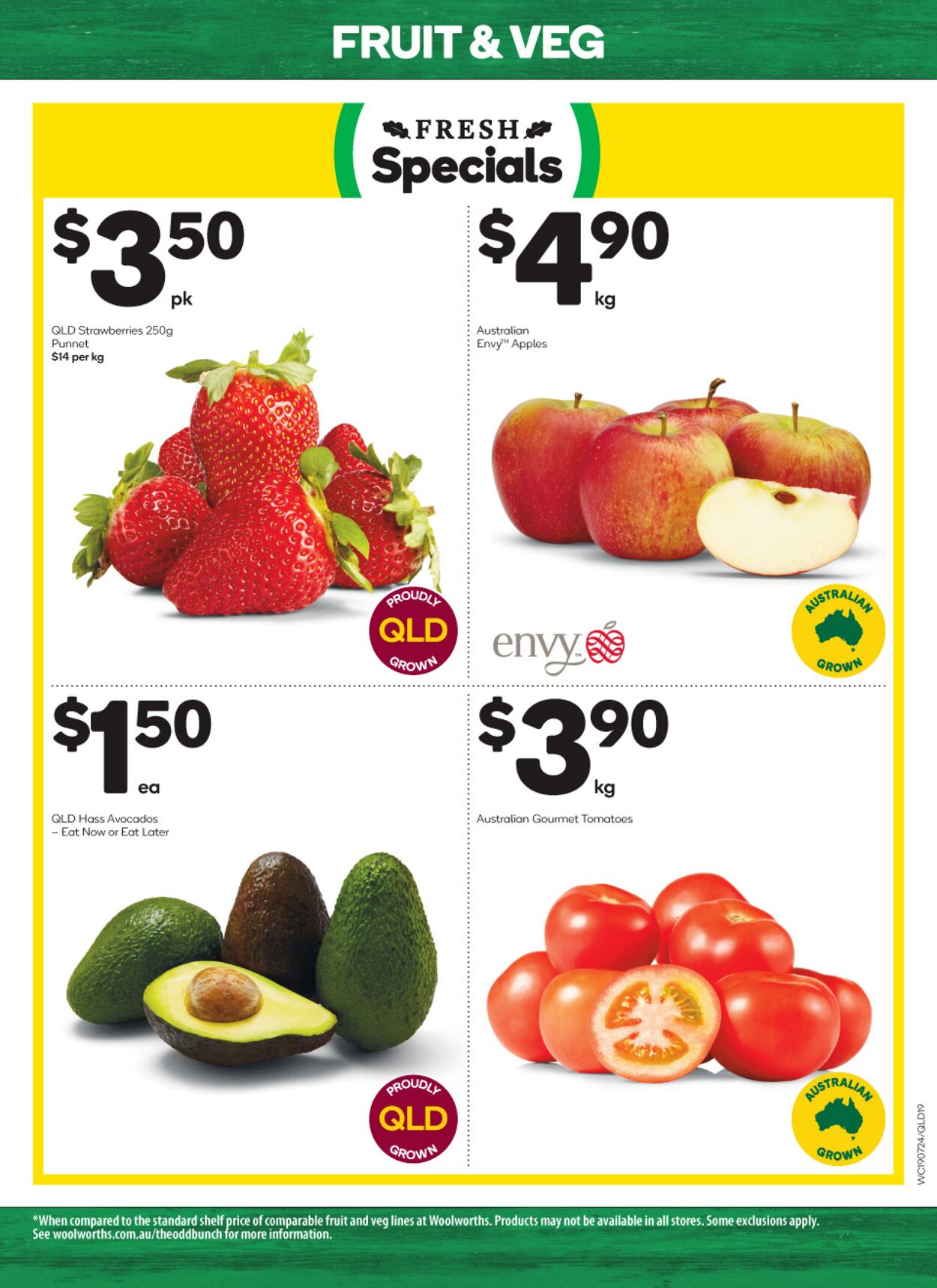 Catalogue Woolworths 19.07.2023 - 25.07.2023