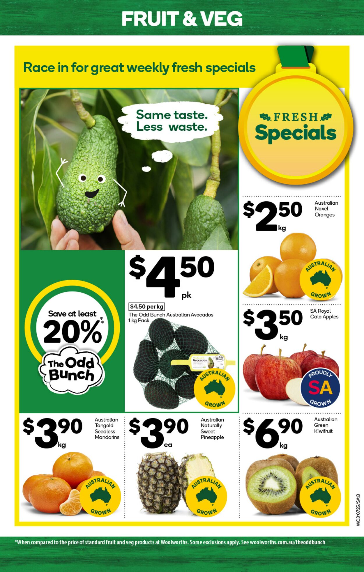 Catalogue Woolworths 31.07.2024 - 06.08.2024