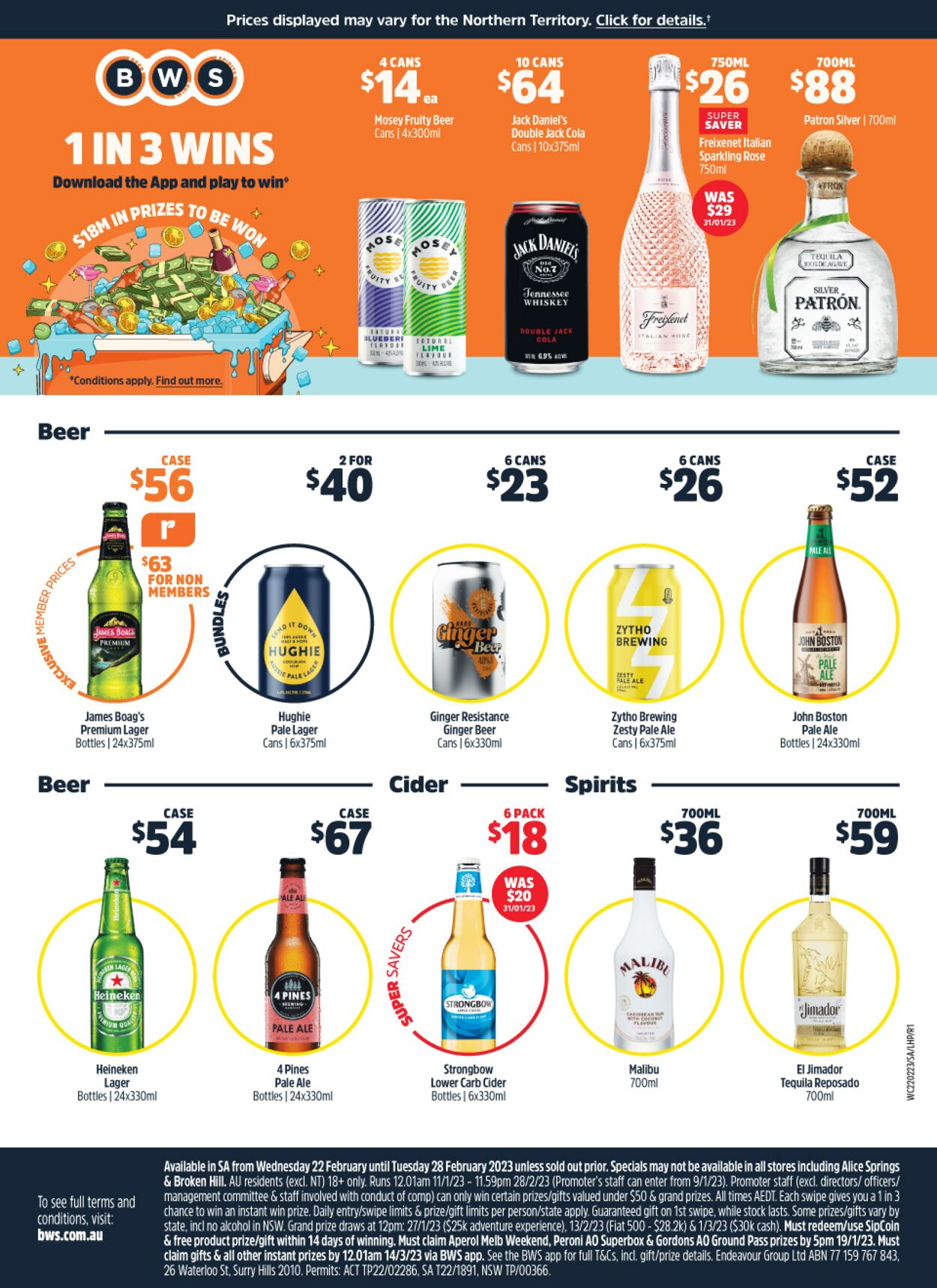 Catalogue Woolworths 22.02.2023 - 28.02.2023