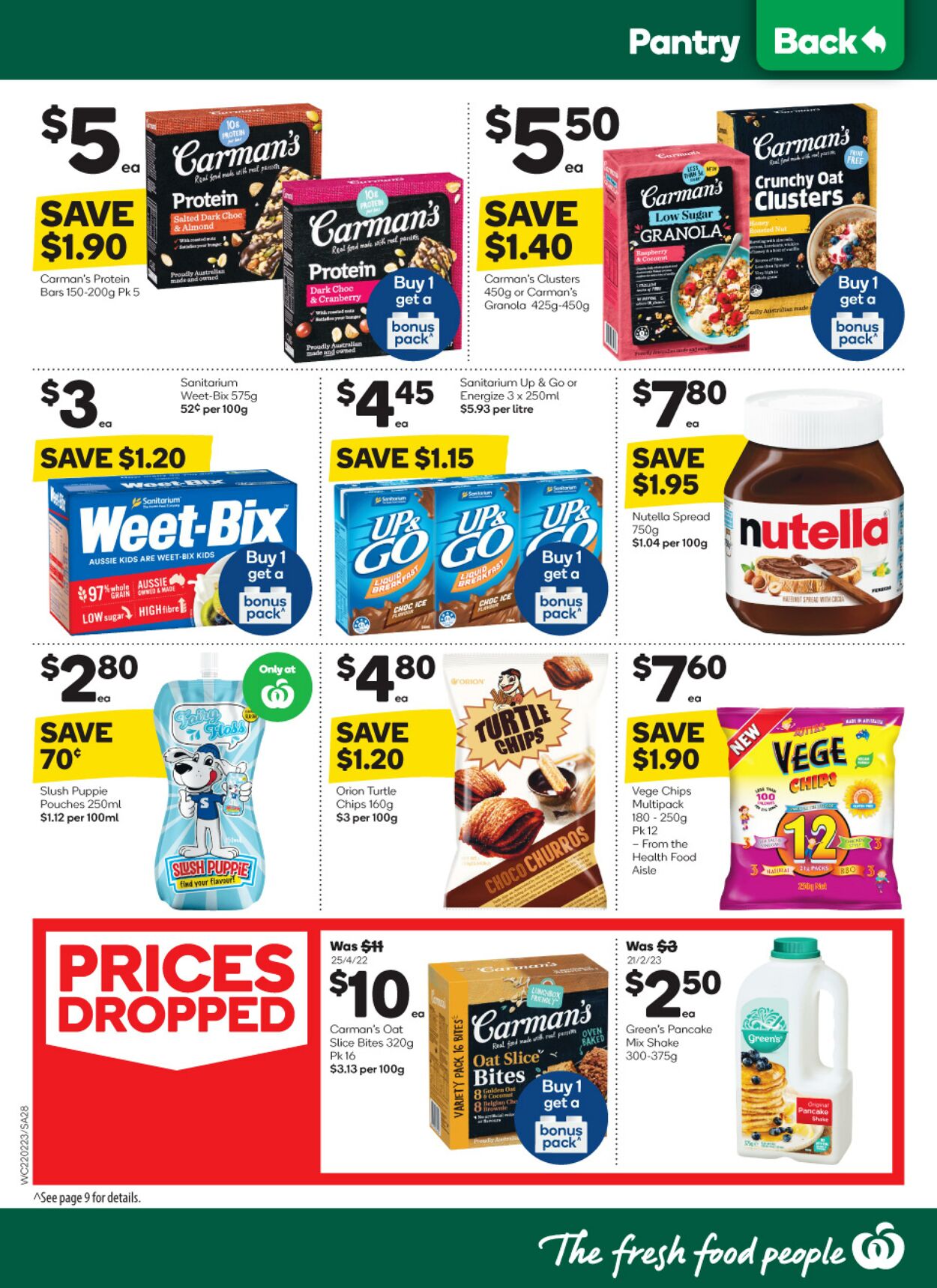 Catalogue Woolworths 22.02.2023 - 28.02.2023