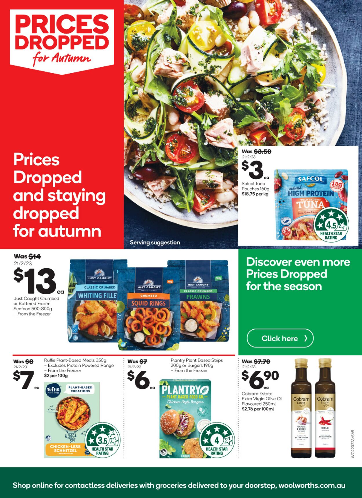 Catalogue Woolworths 22.02.2023 - 28.02.2023