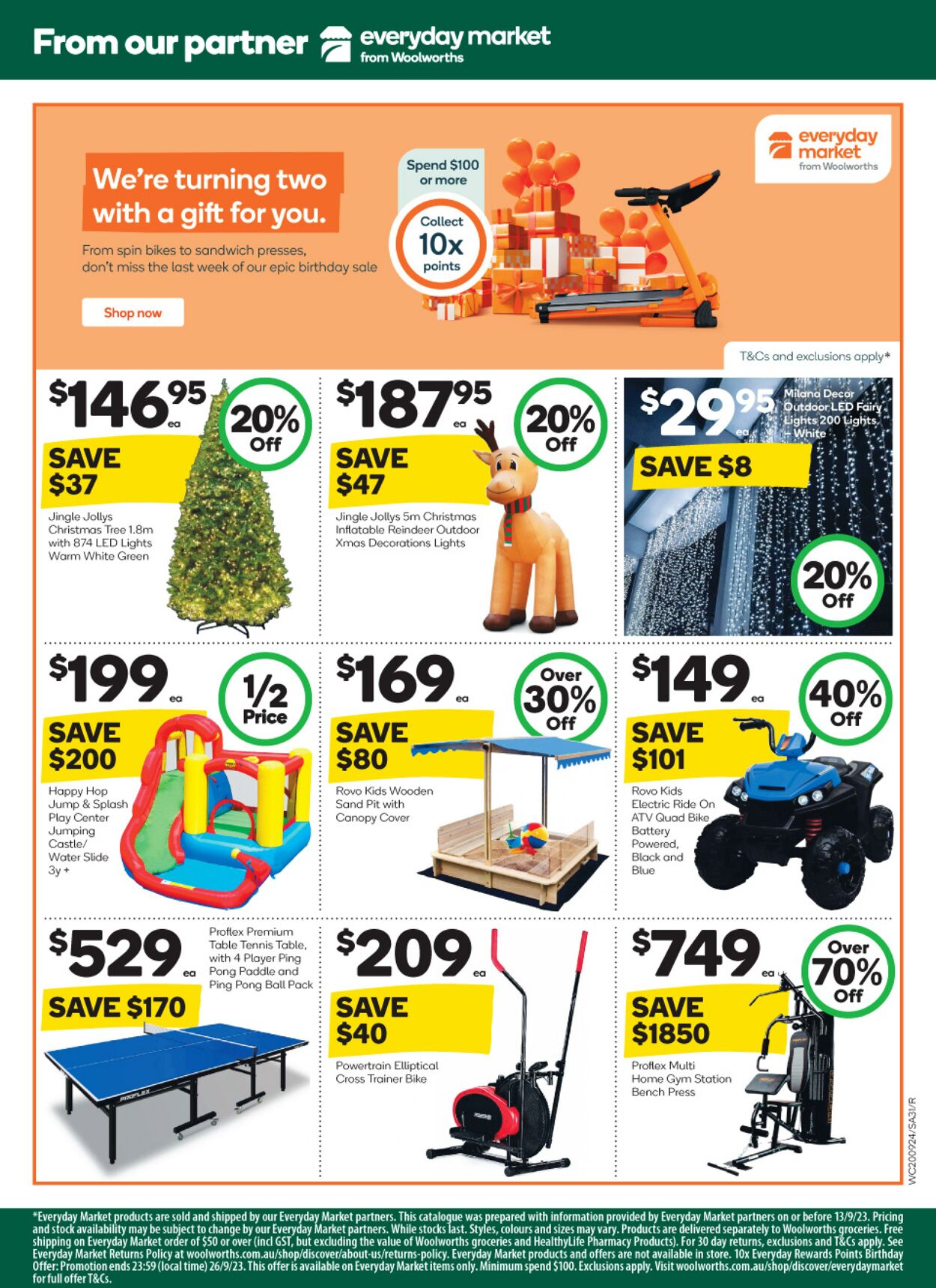 Catalogue Woolworths 20.09.2023 - 26.09.2023