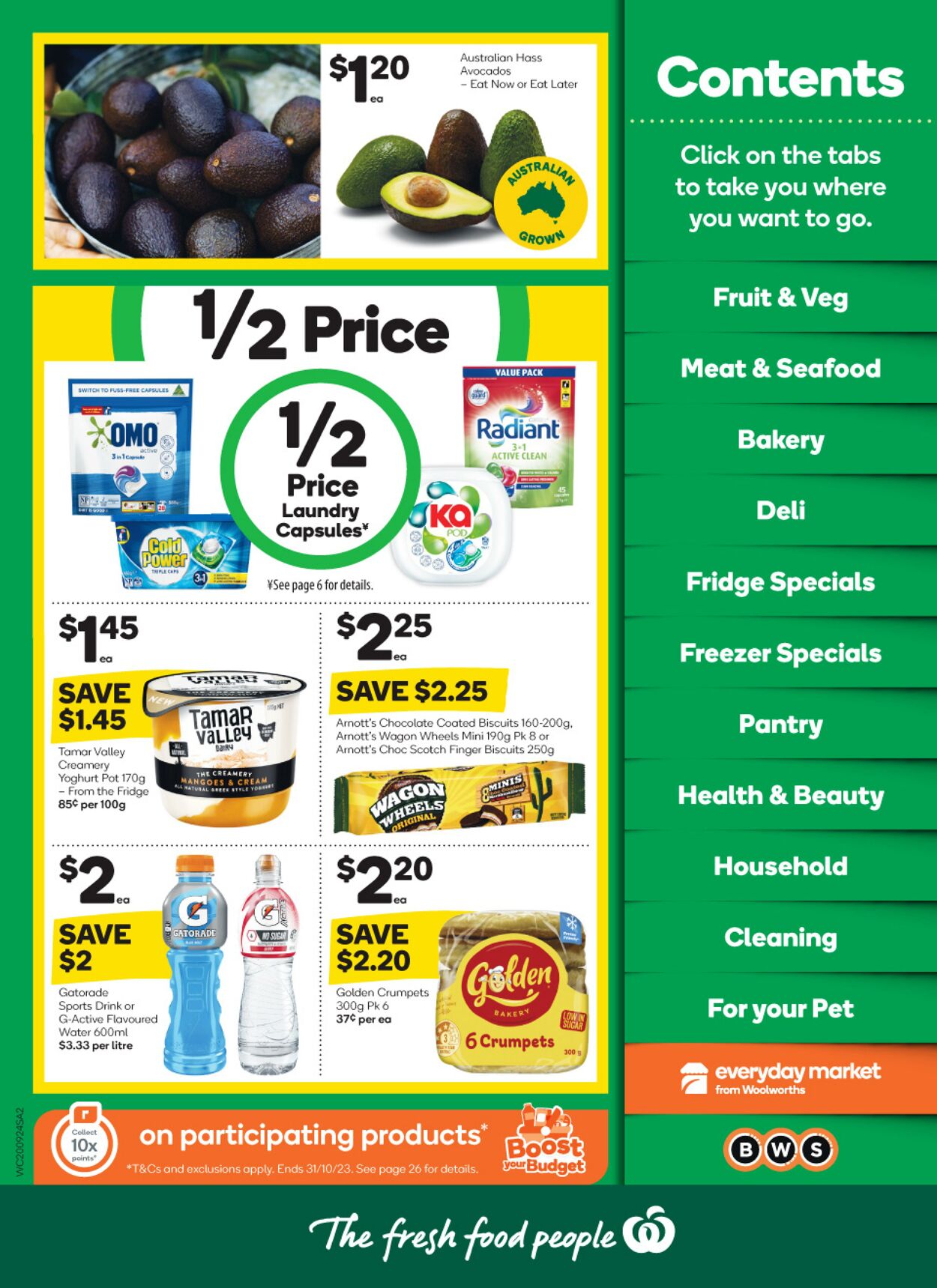 Catalogue Woolworths 20.09.2023 - 26.09.2023